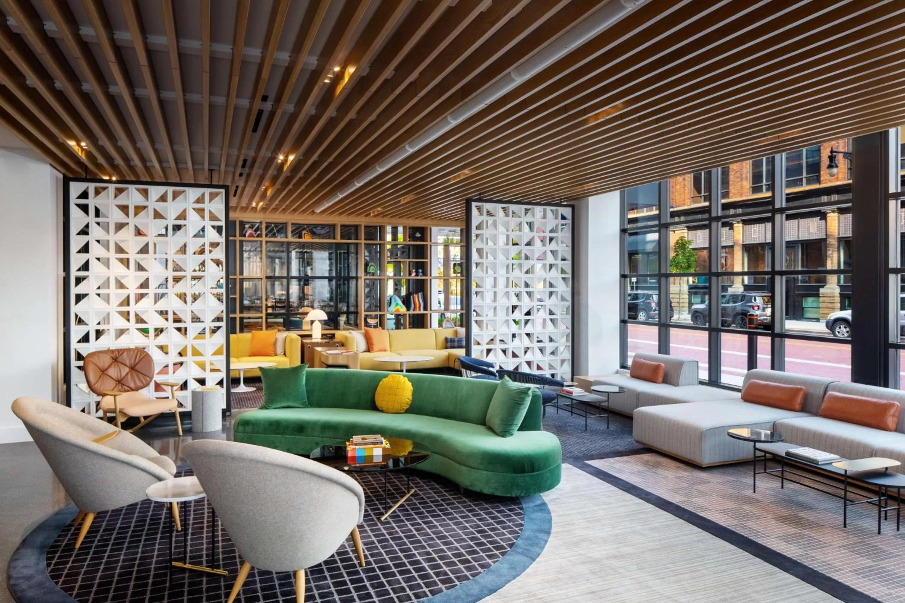 Lobby or reception in Canopy By Hilton Grand Rapids Downtown