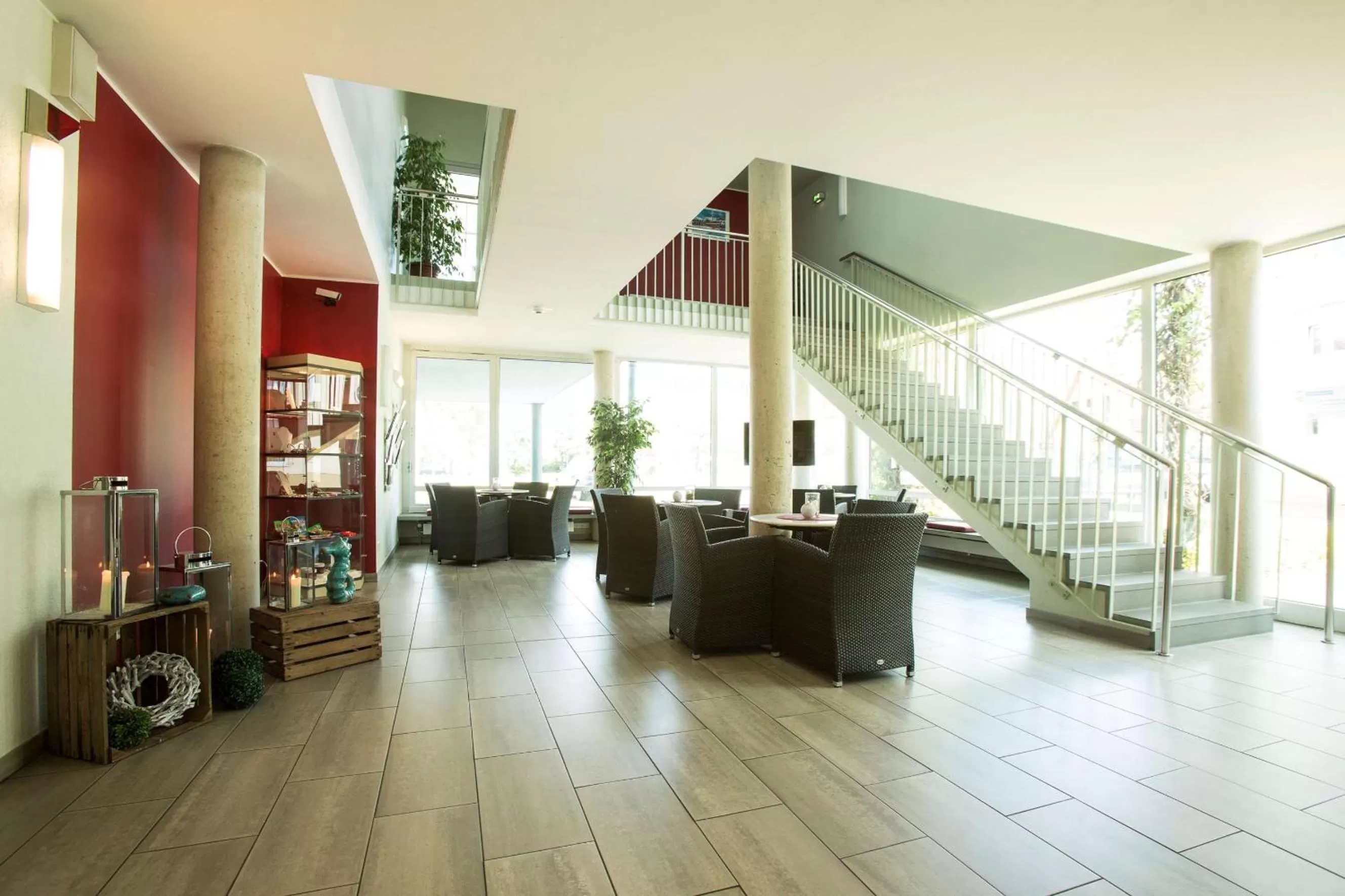 Lobby or reception in Atlantic Hotel am Floetenkiel