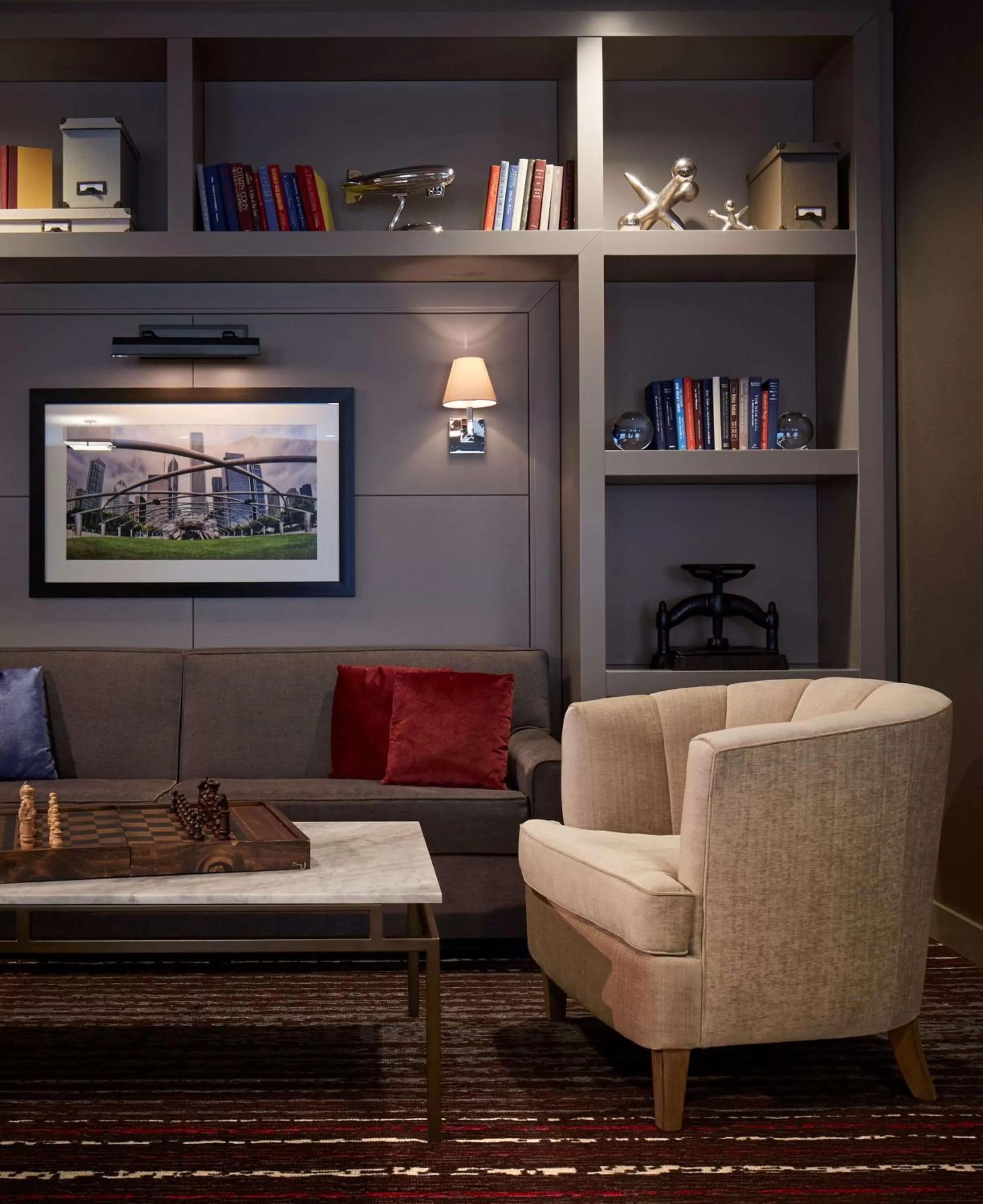 Lobby or reception in Homewood Suites by Hilton Chicago West Loop Fulton Mkt Area