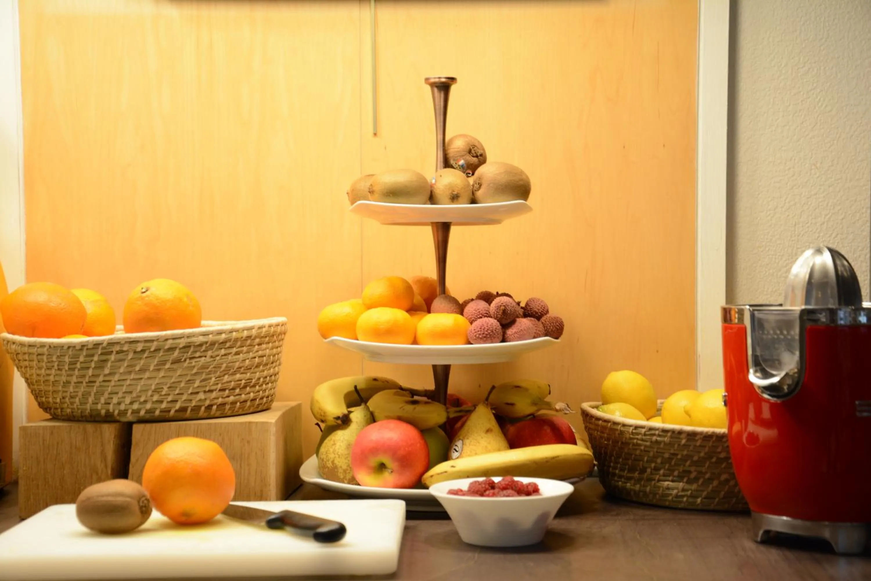 Buffet breakfast in Hotel Cerise Chatou