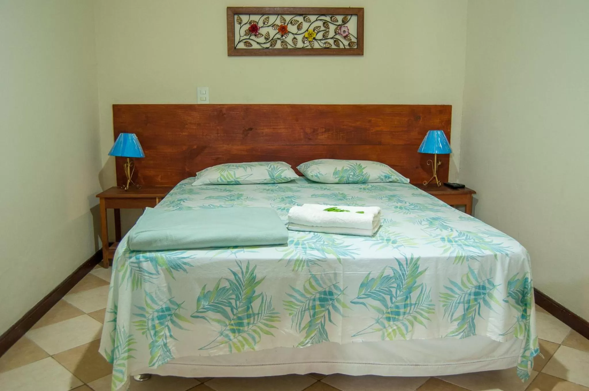 Bed in Refron du Mar Pousada Paraty