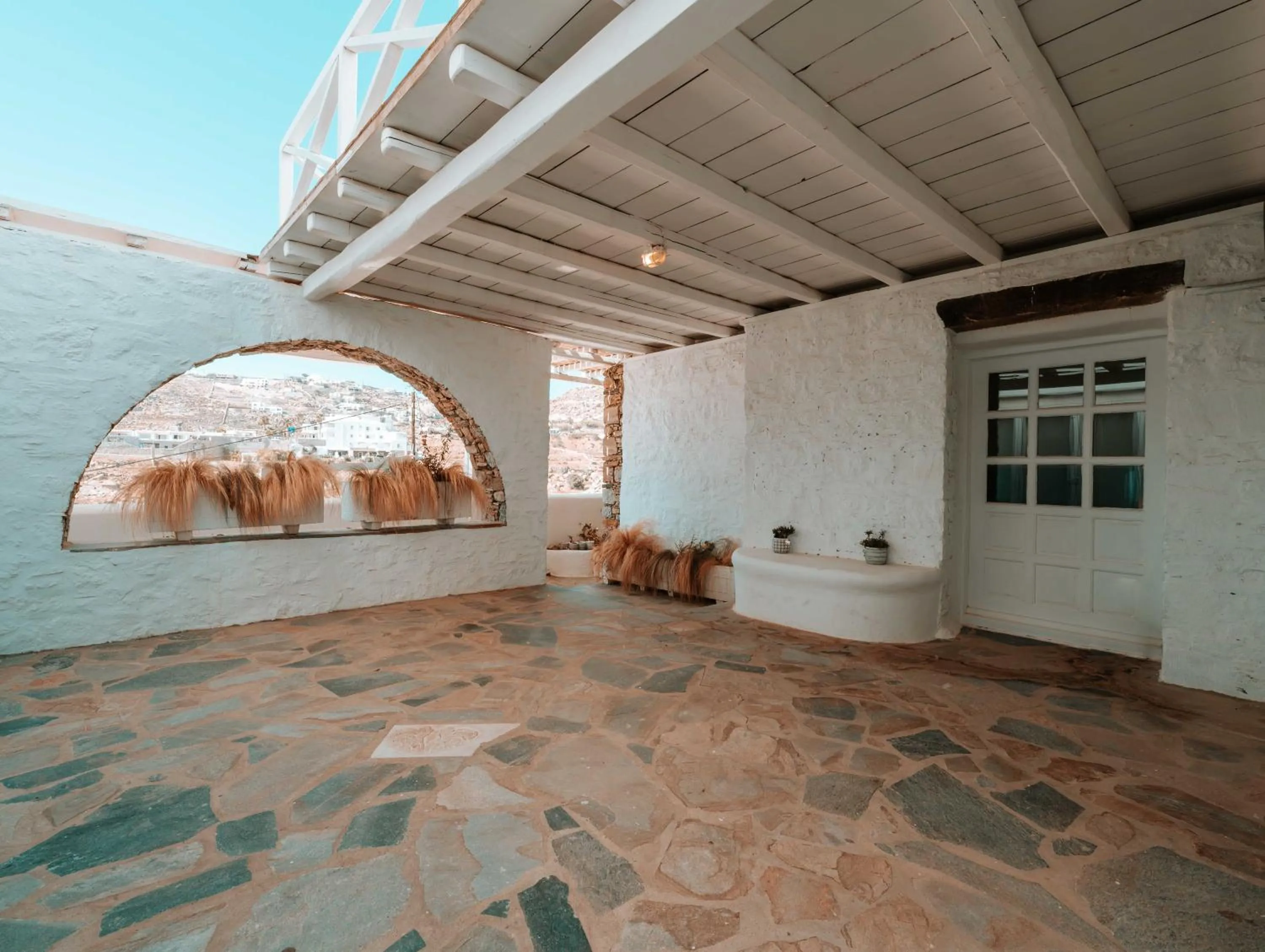 Balcony/Terrace in Mr & Mrs White Mykonos