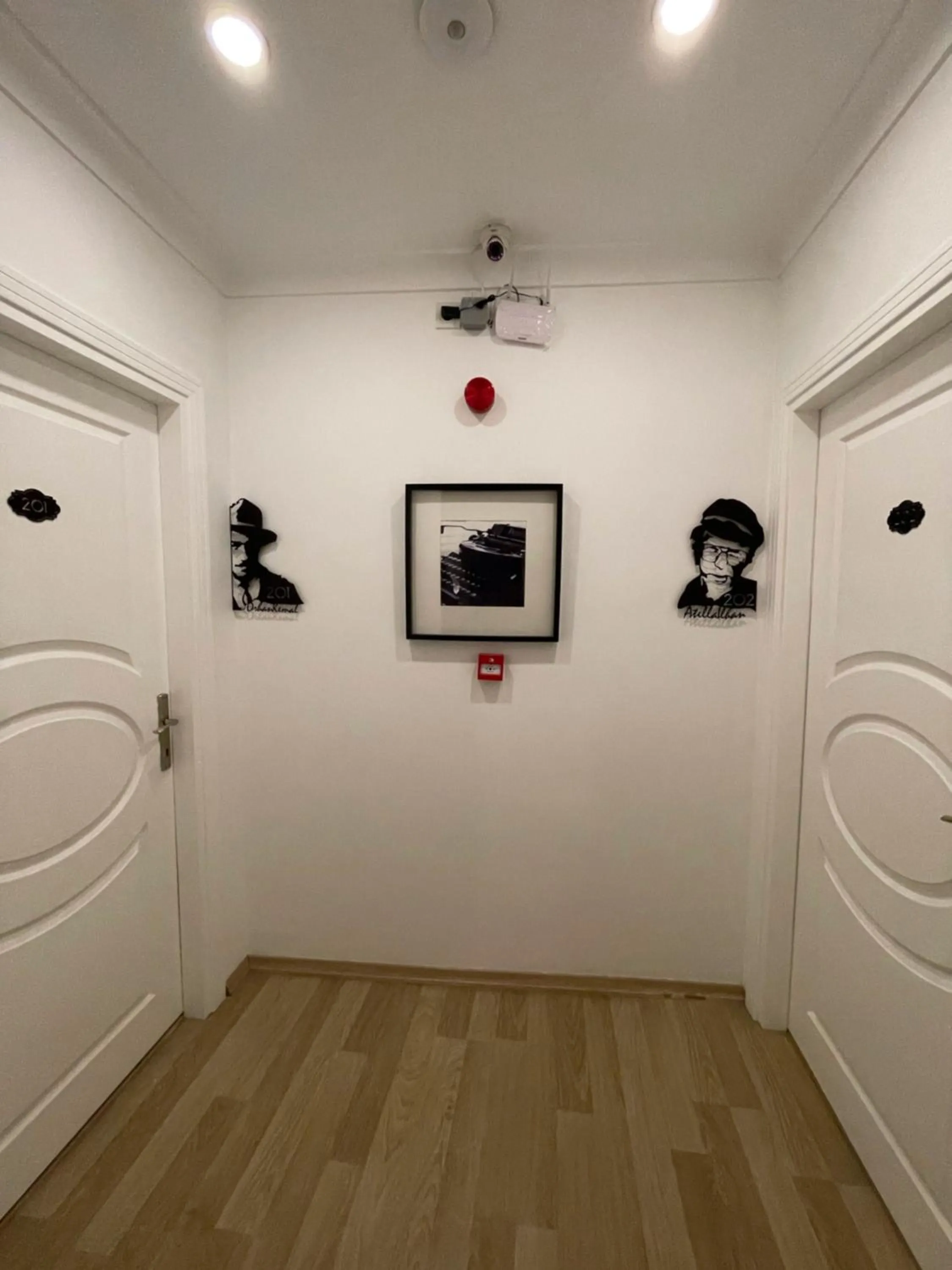 Decorative detail in The Print House Hotel