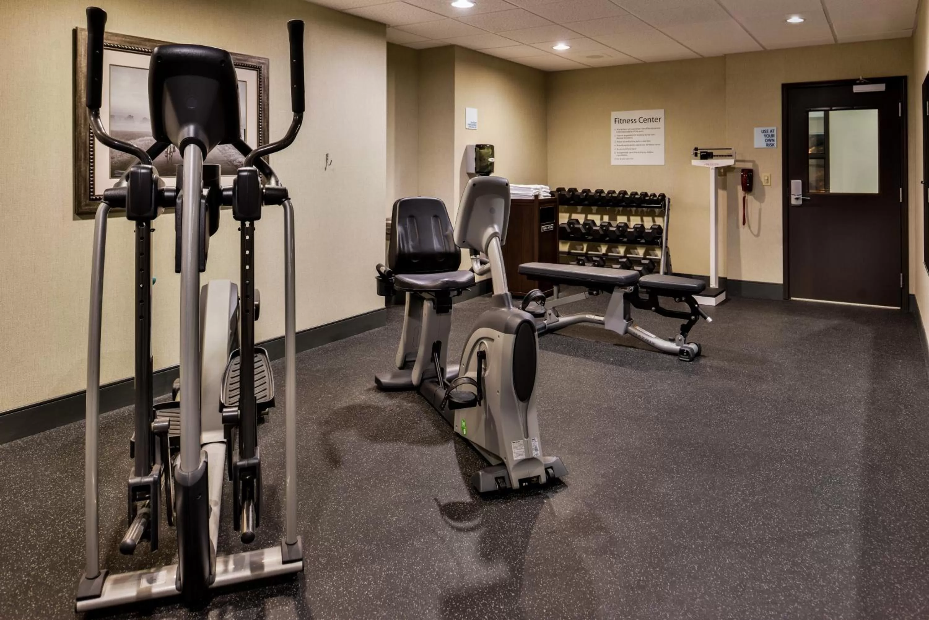 Fitness centre/facilities in Holiday Inn Express & Suites Emporia Northwest by IHG