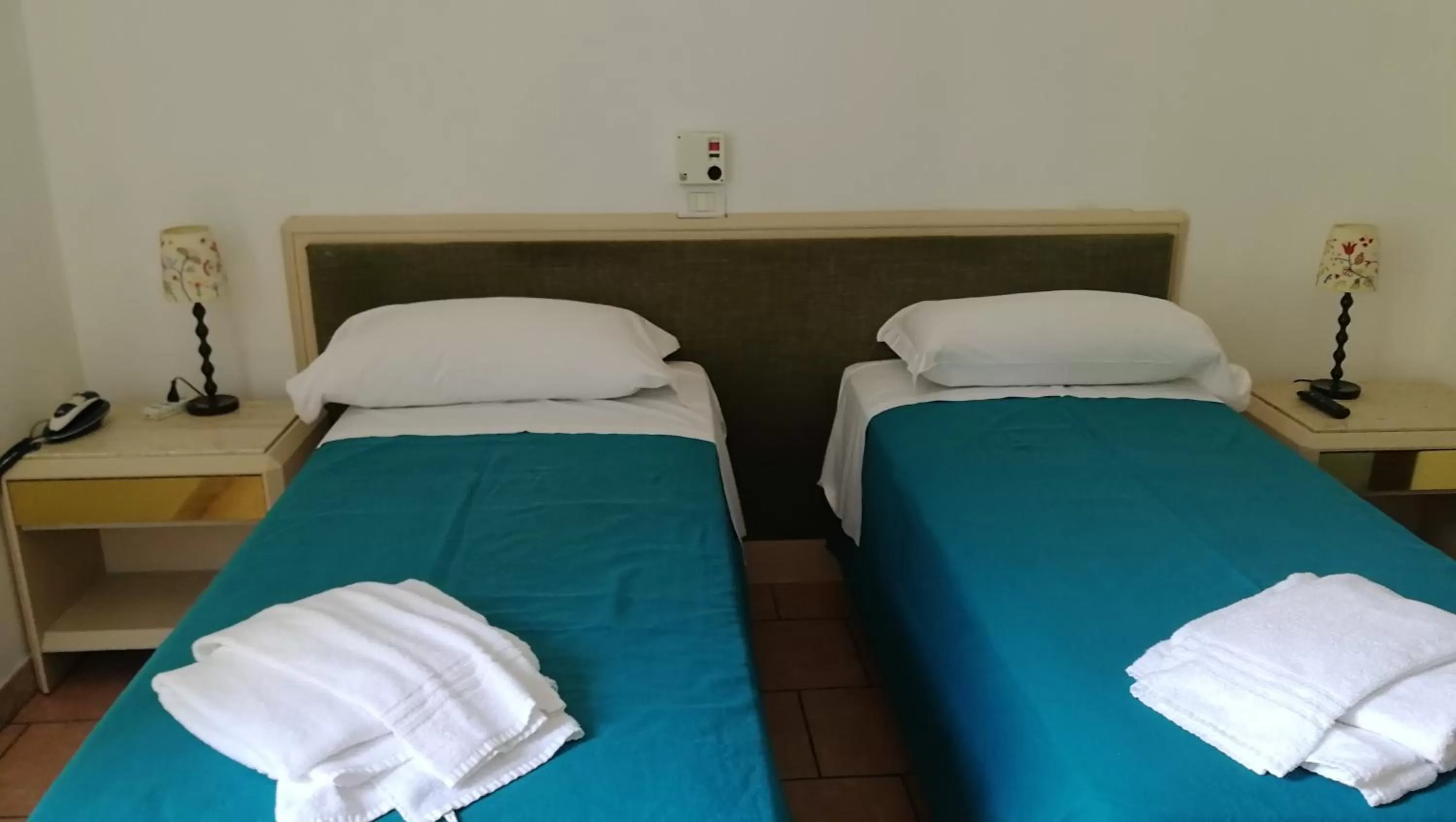 Bed in Hotel Gambara