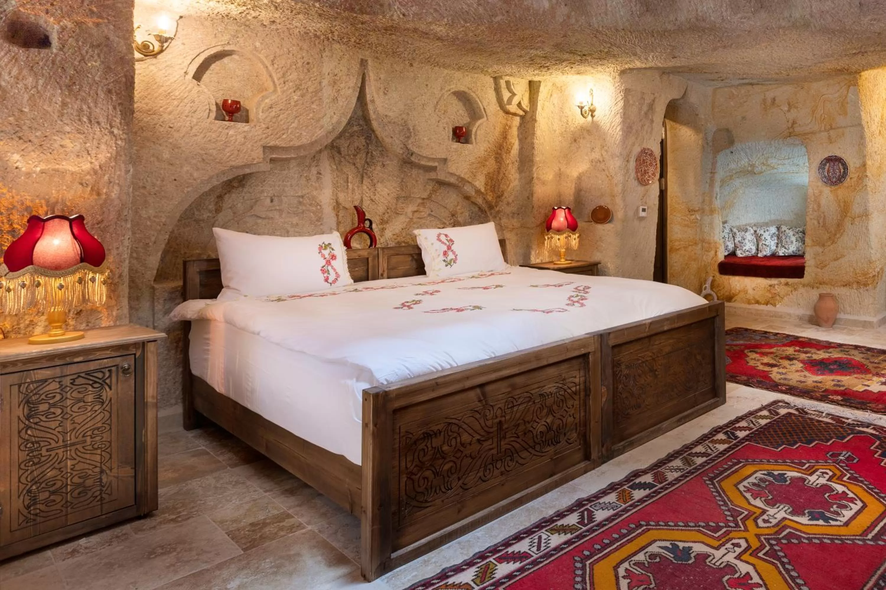 Bedroom, Bed in Kayata Cave Suites Special Class