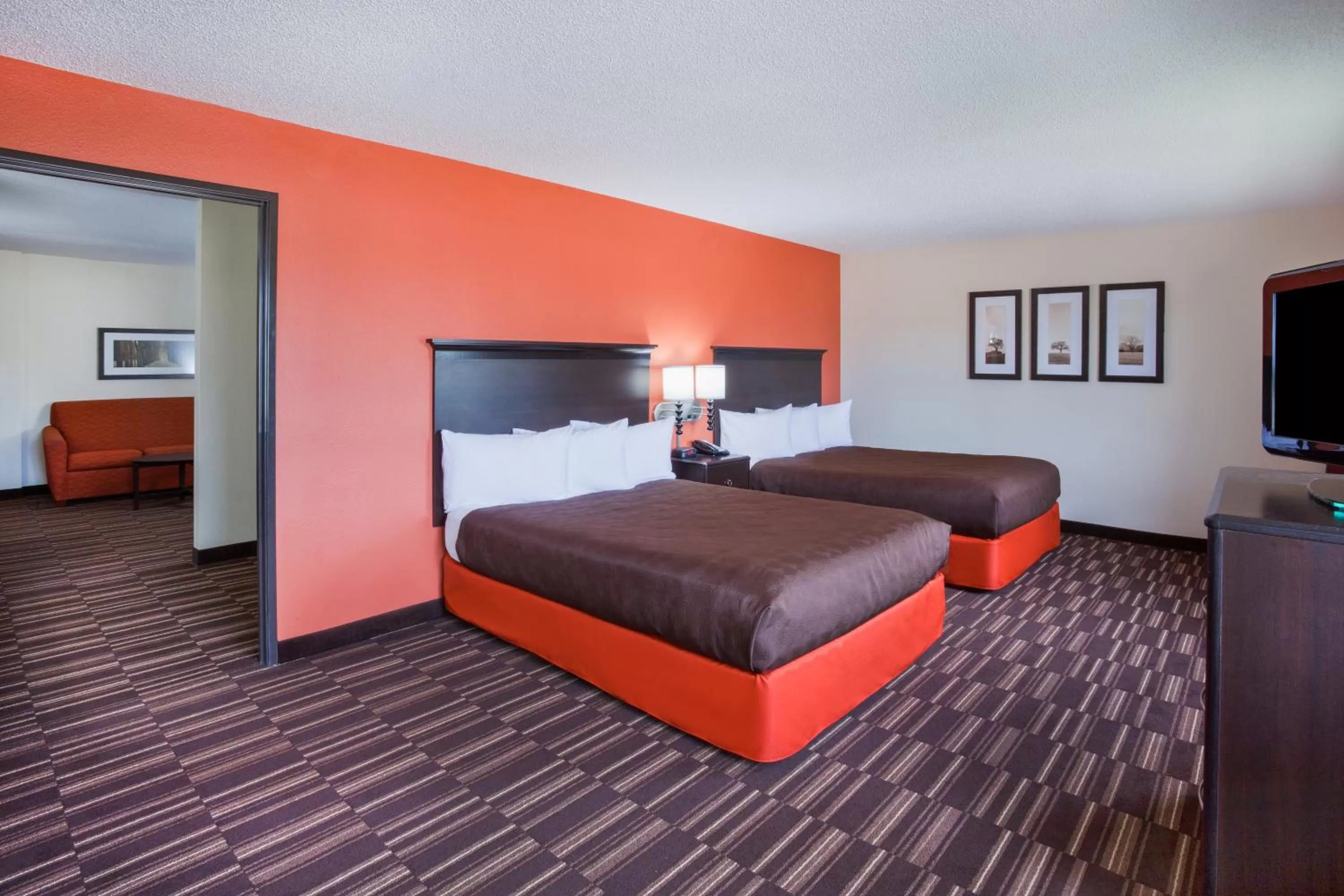 Bedroom, Bed in AmericInn by Wyndham Sartell