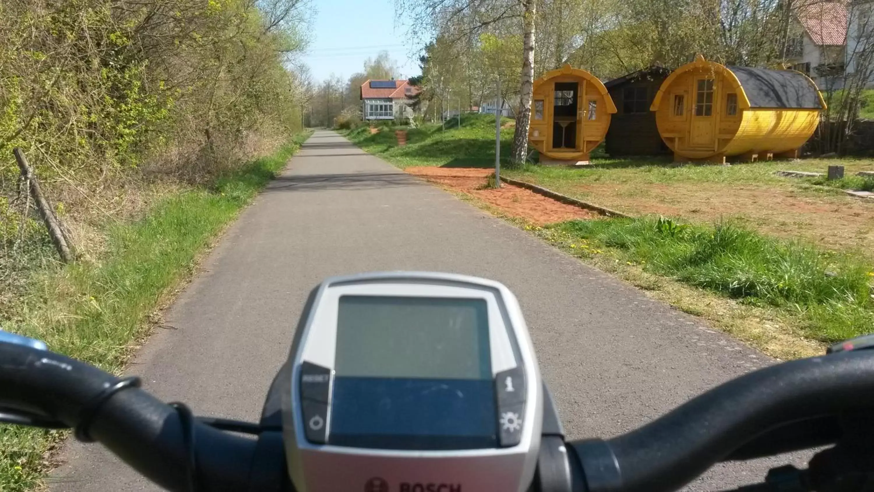 Sleeping Barrel with Shared Bathroom in Hotel Bliesbrück Sleeping Barrel with Shared Bathroom in Hotel Bliesbrück