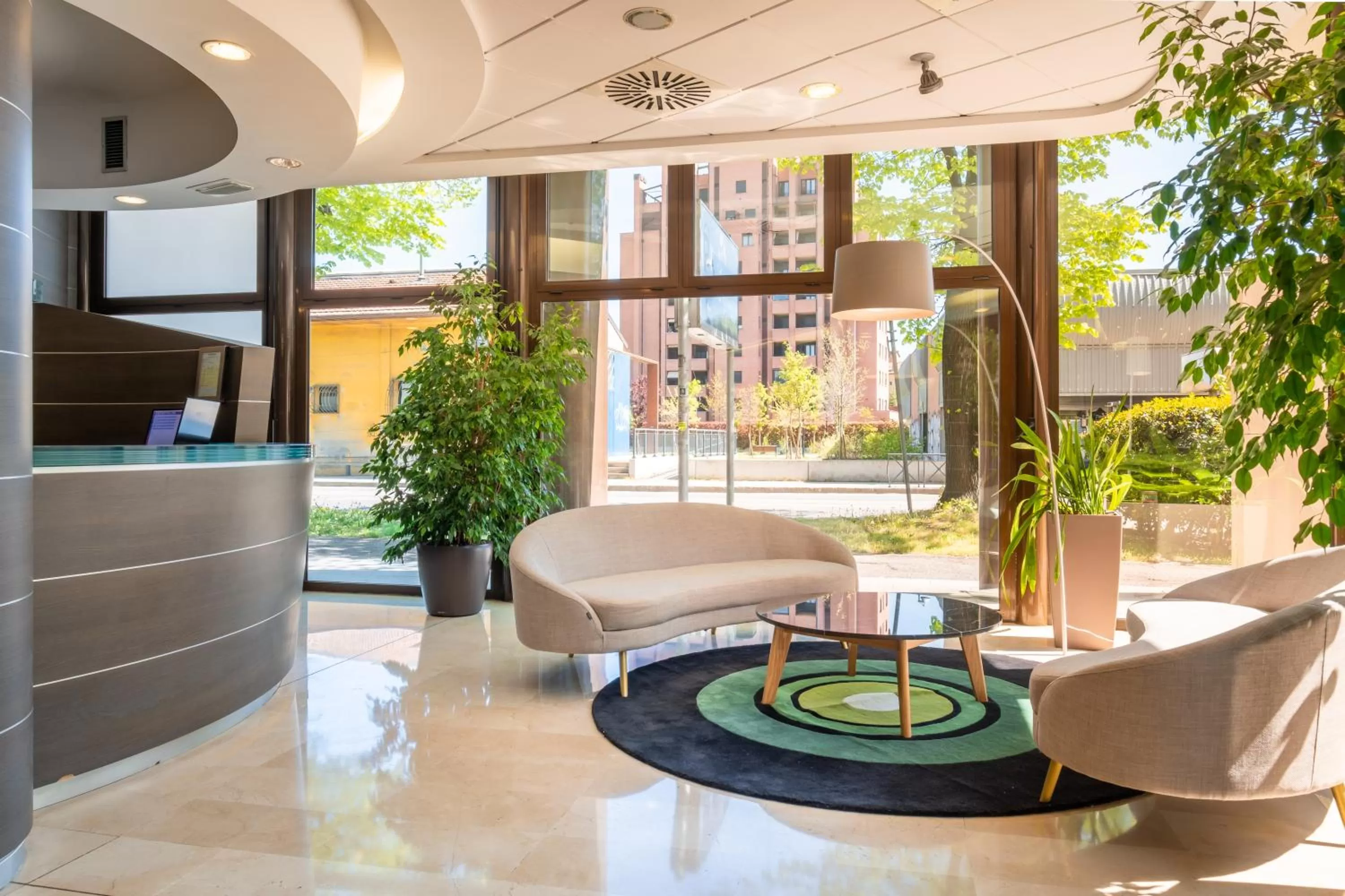 Lobby or reception in Savhotel Aemilia Bologna