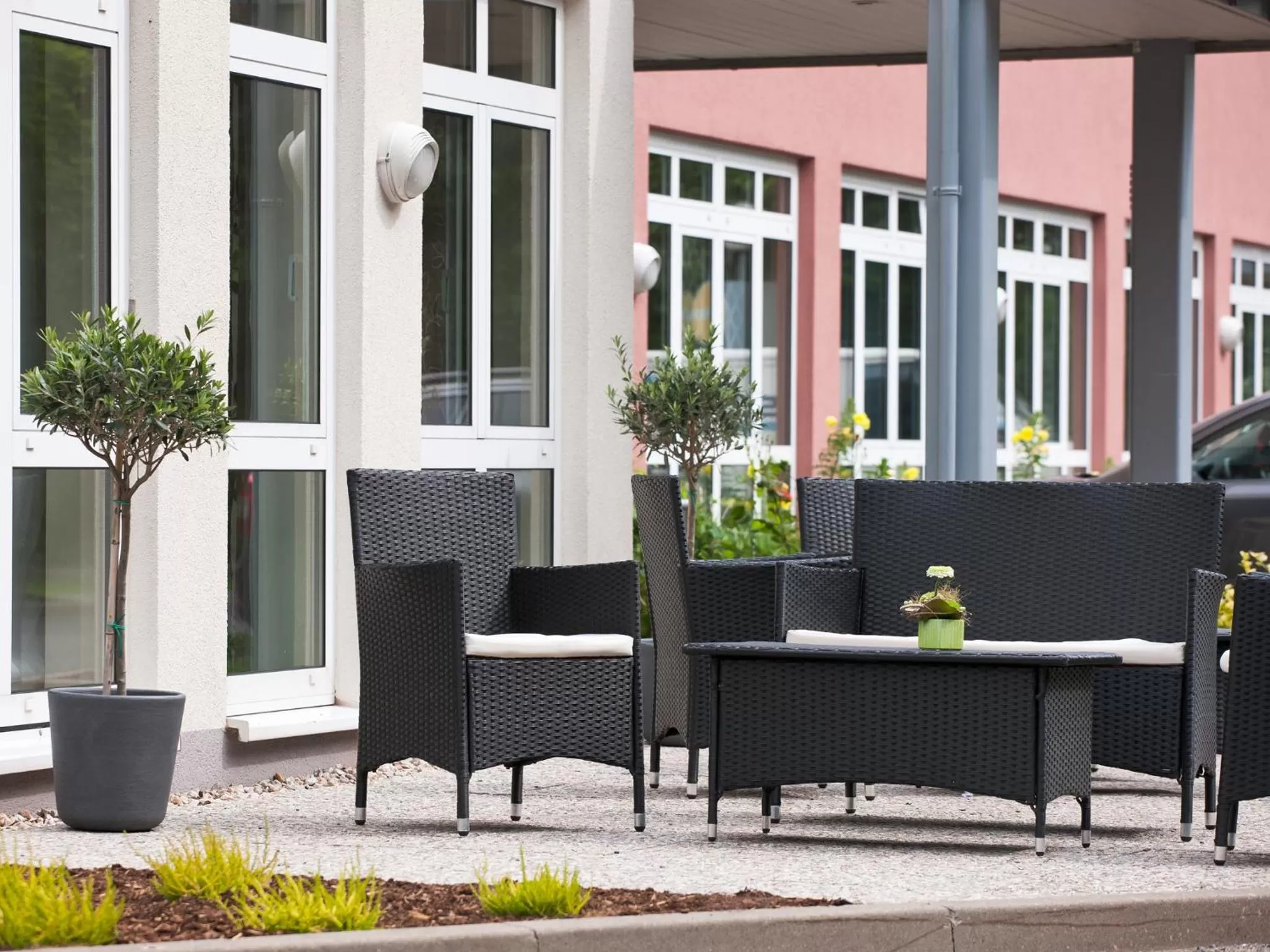 Balcony/Terrace in ACHAT Hotel Chemnitz