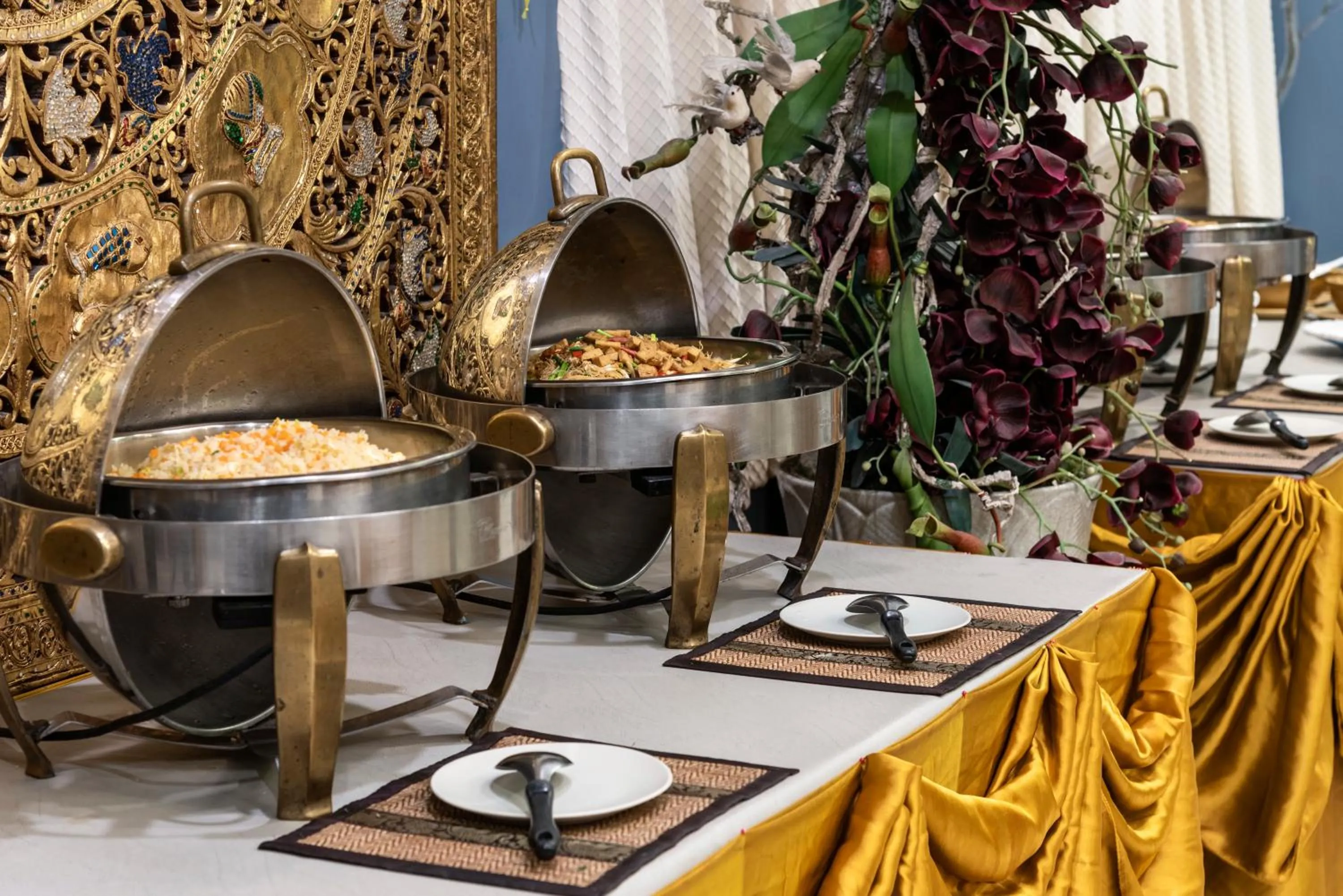 Food close-up in Ayothaya Riverside Hotel