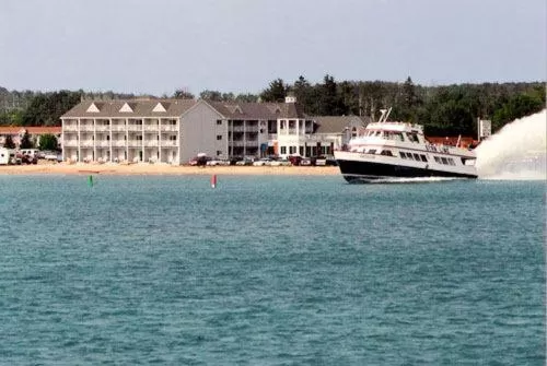 Property building in Ramada by Wyndham Mackinaw City Waterfront