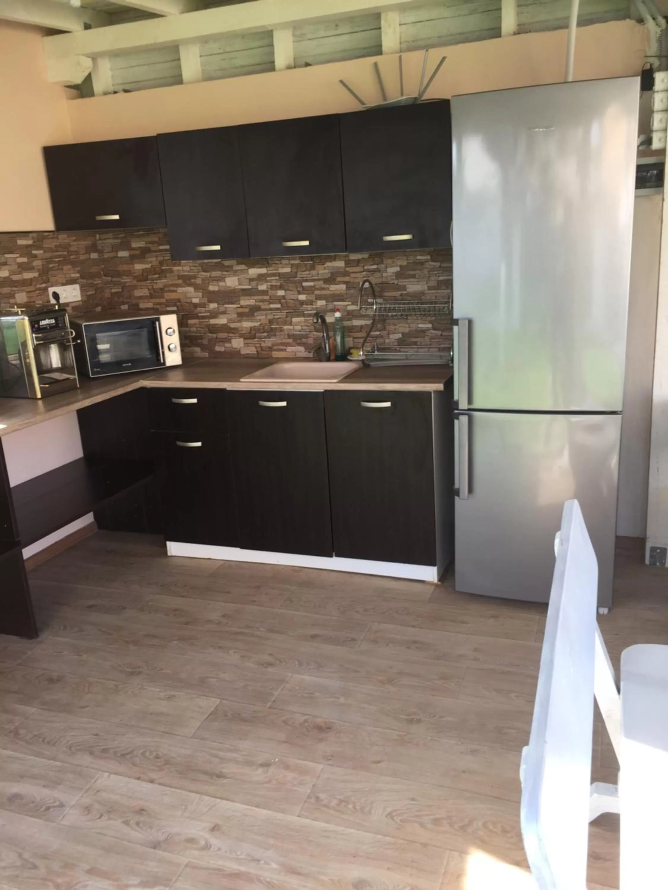 Kitchen/Kitchenette in Family Hotel Malibu