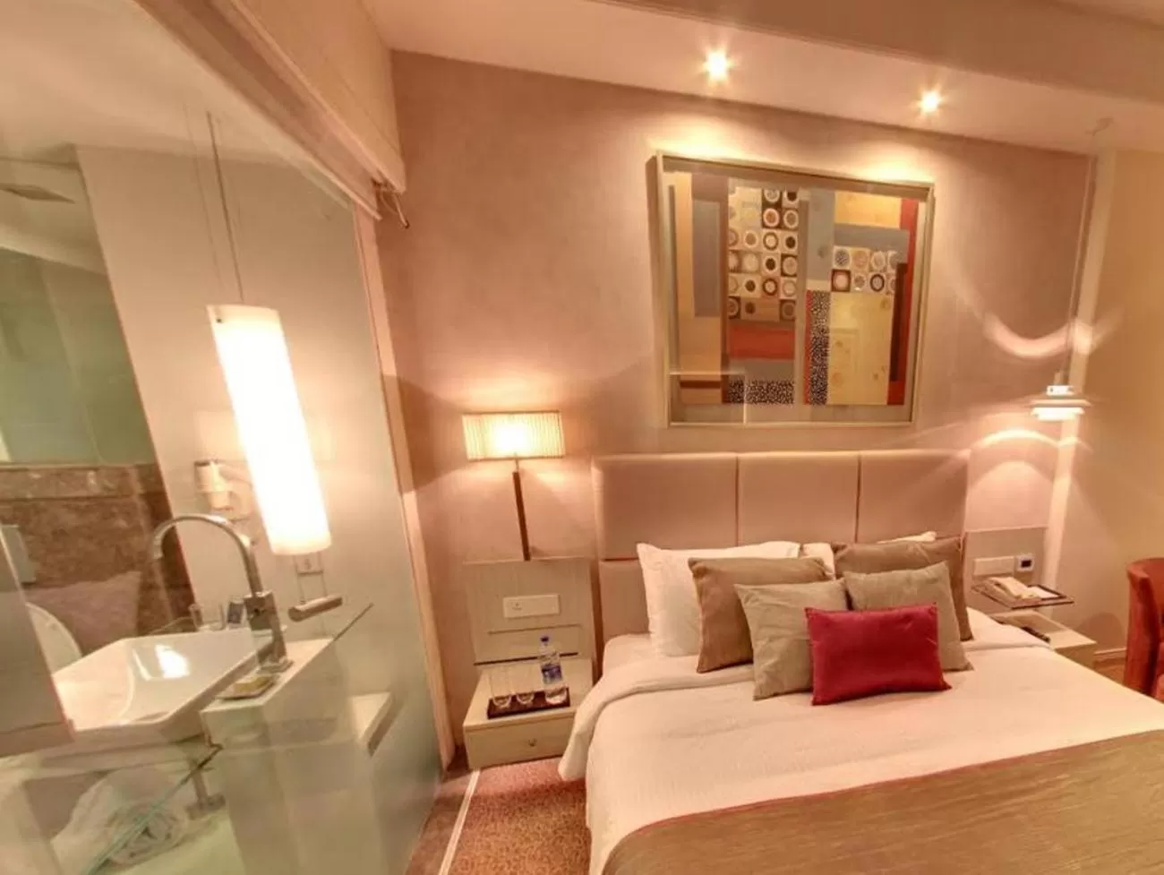 Bed in Park Plaza Faridabad