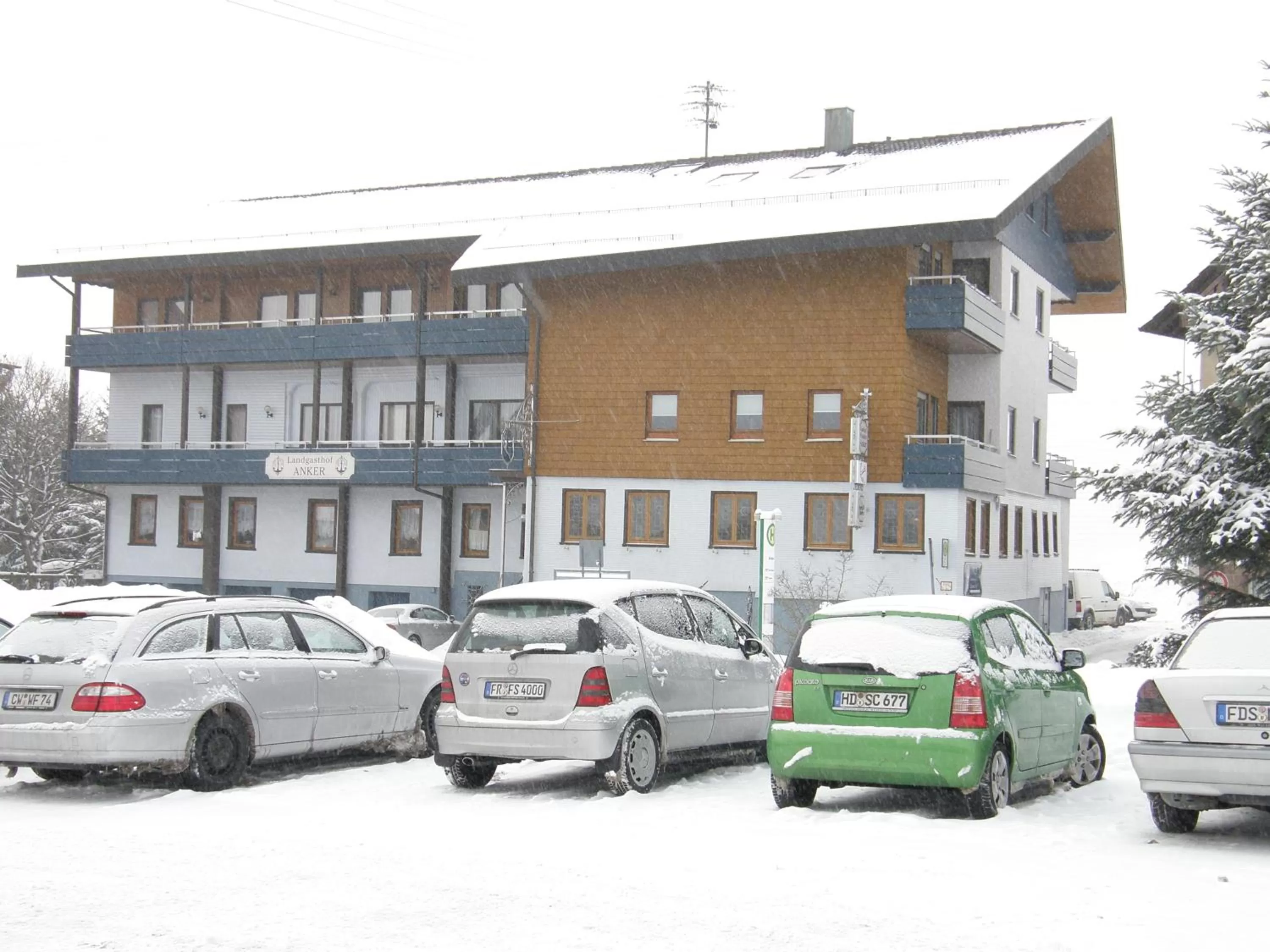 Facade/entrance in Landgasthof Anker