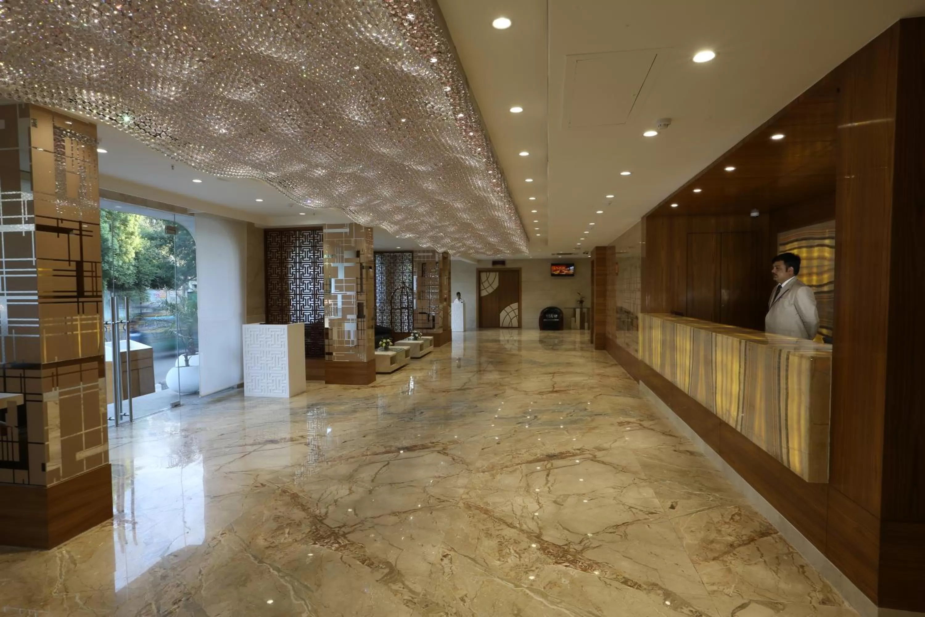 Lobby or reception in Clarks Inn Suites Gwalior