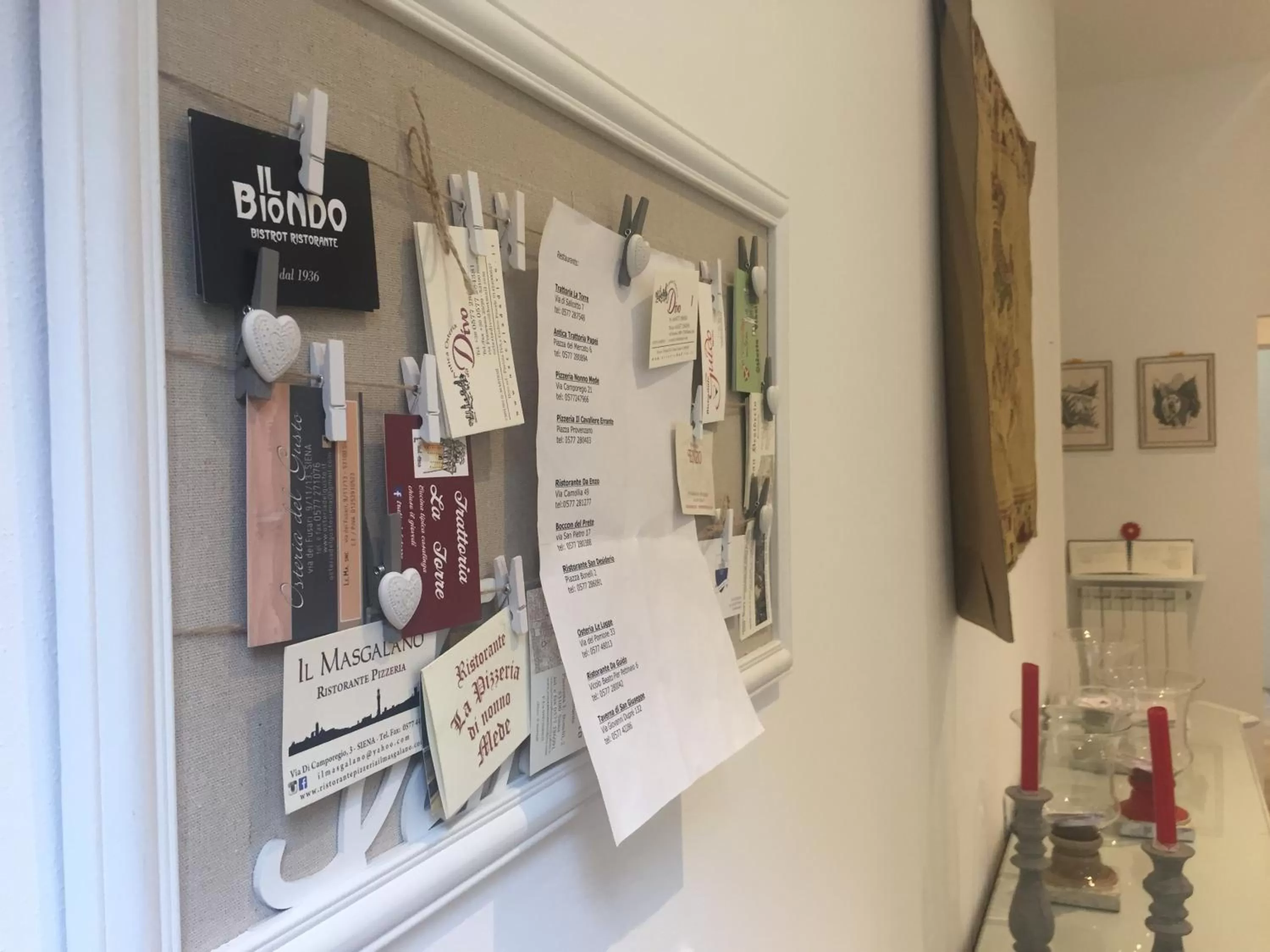 Lobby or reception in Siena Vip B&B