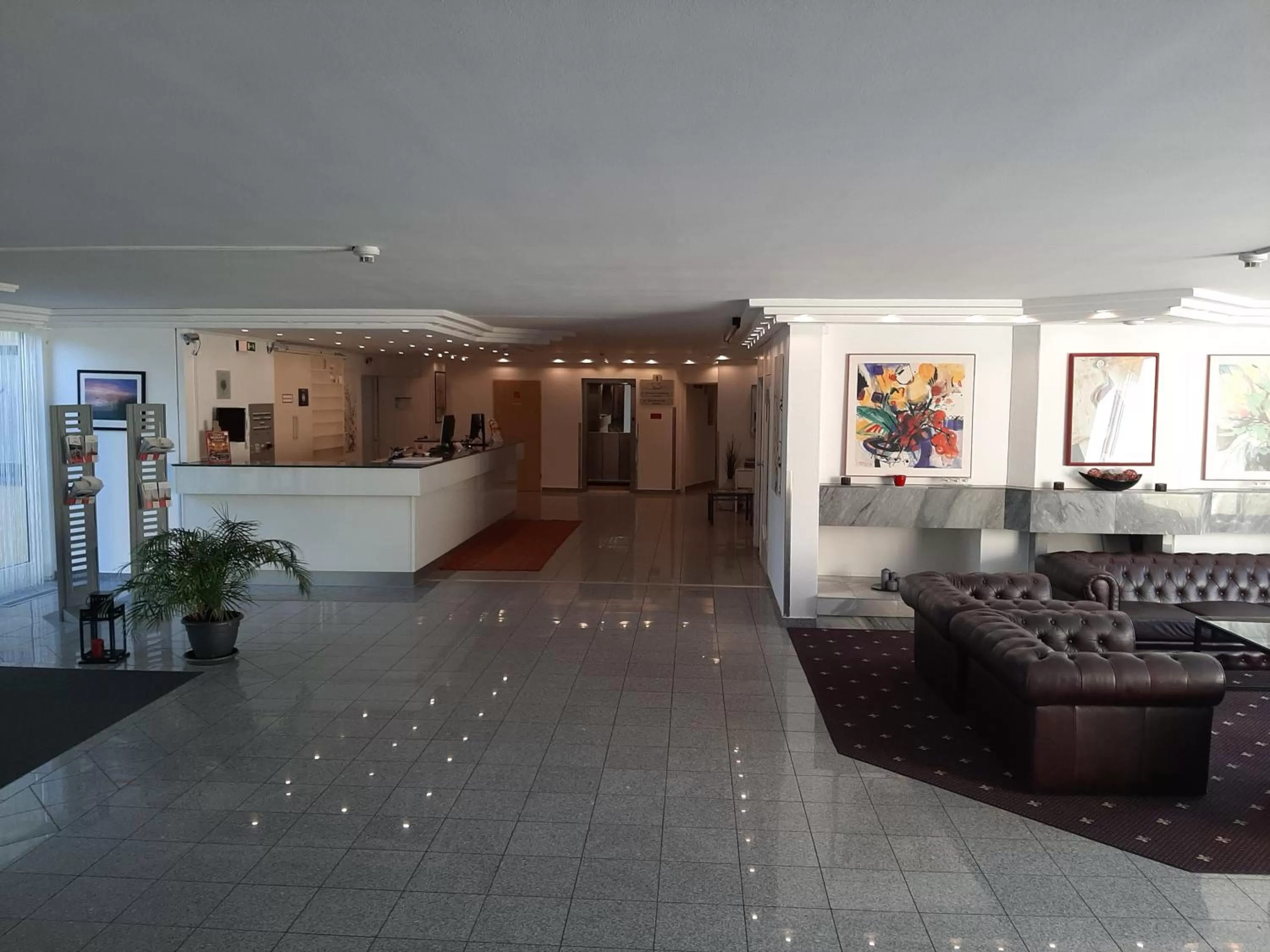 Lobby or reception in Lenas West Hotel