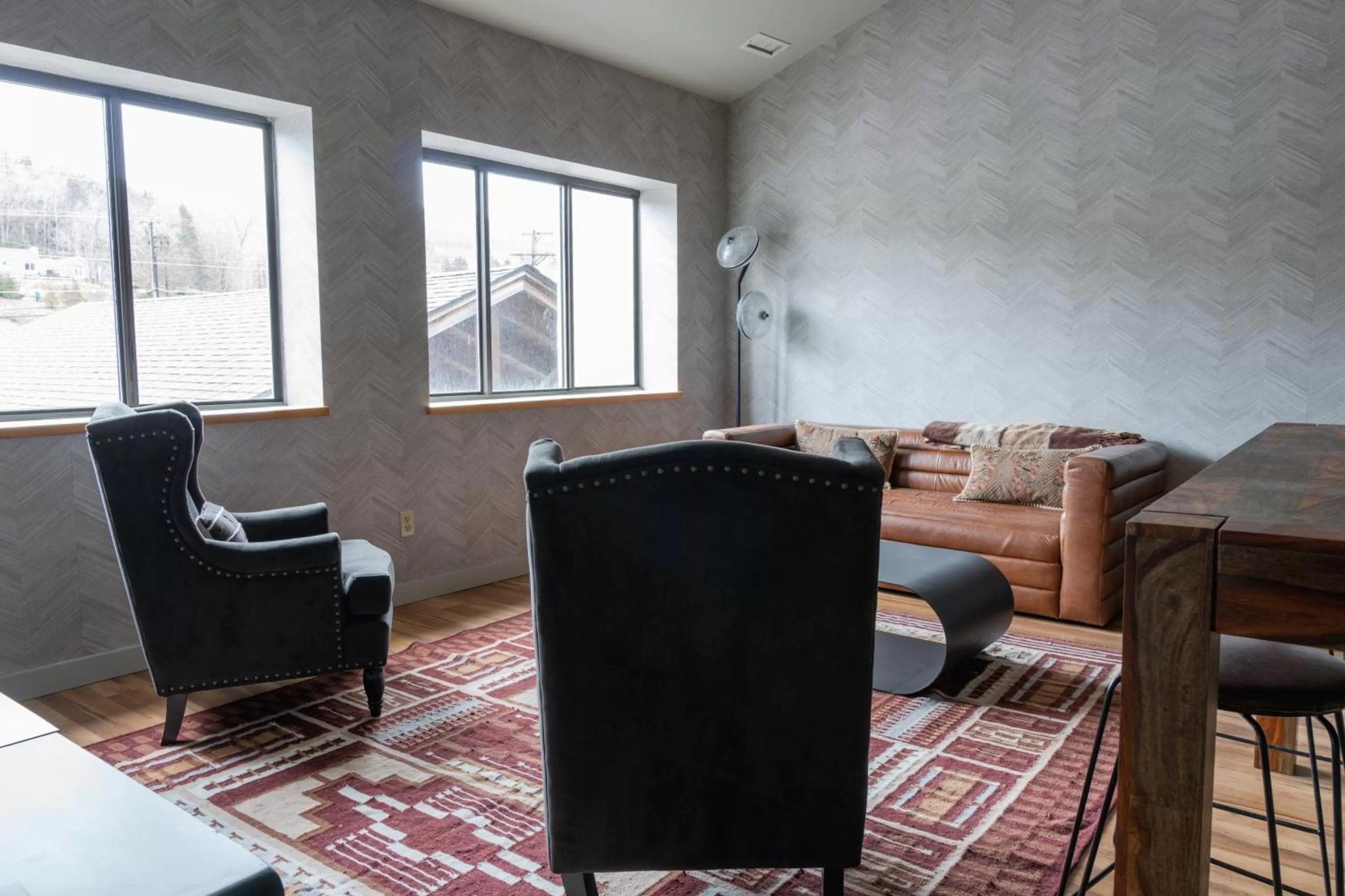 Living room in Hunter Lodge, a Bluebird by Lark