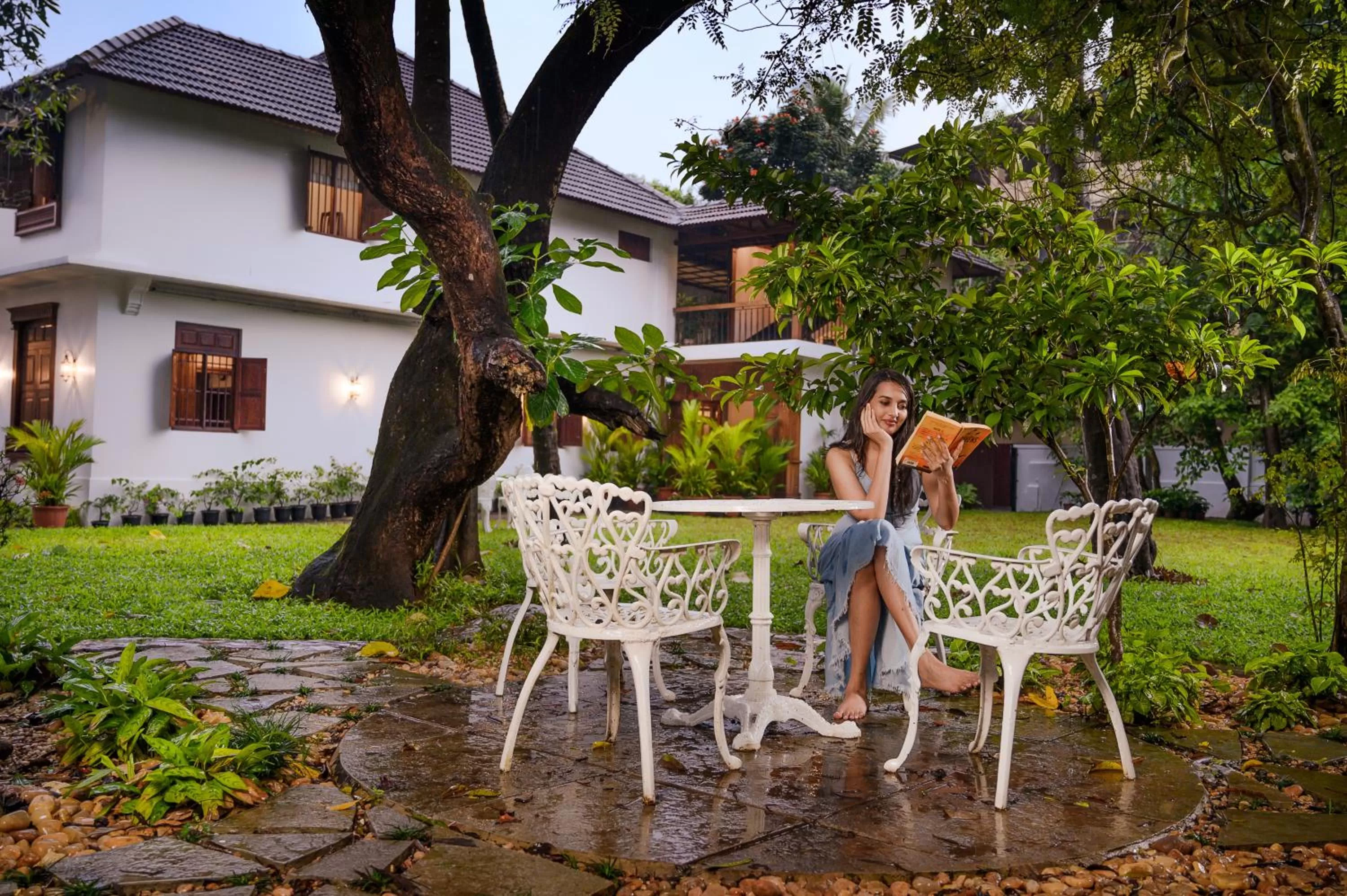 Garden view in Surya Heritage Hotels