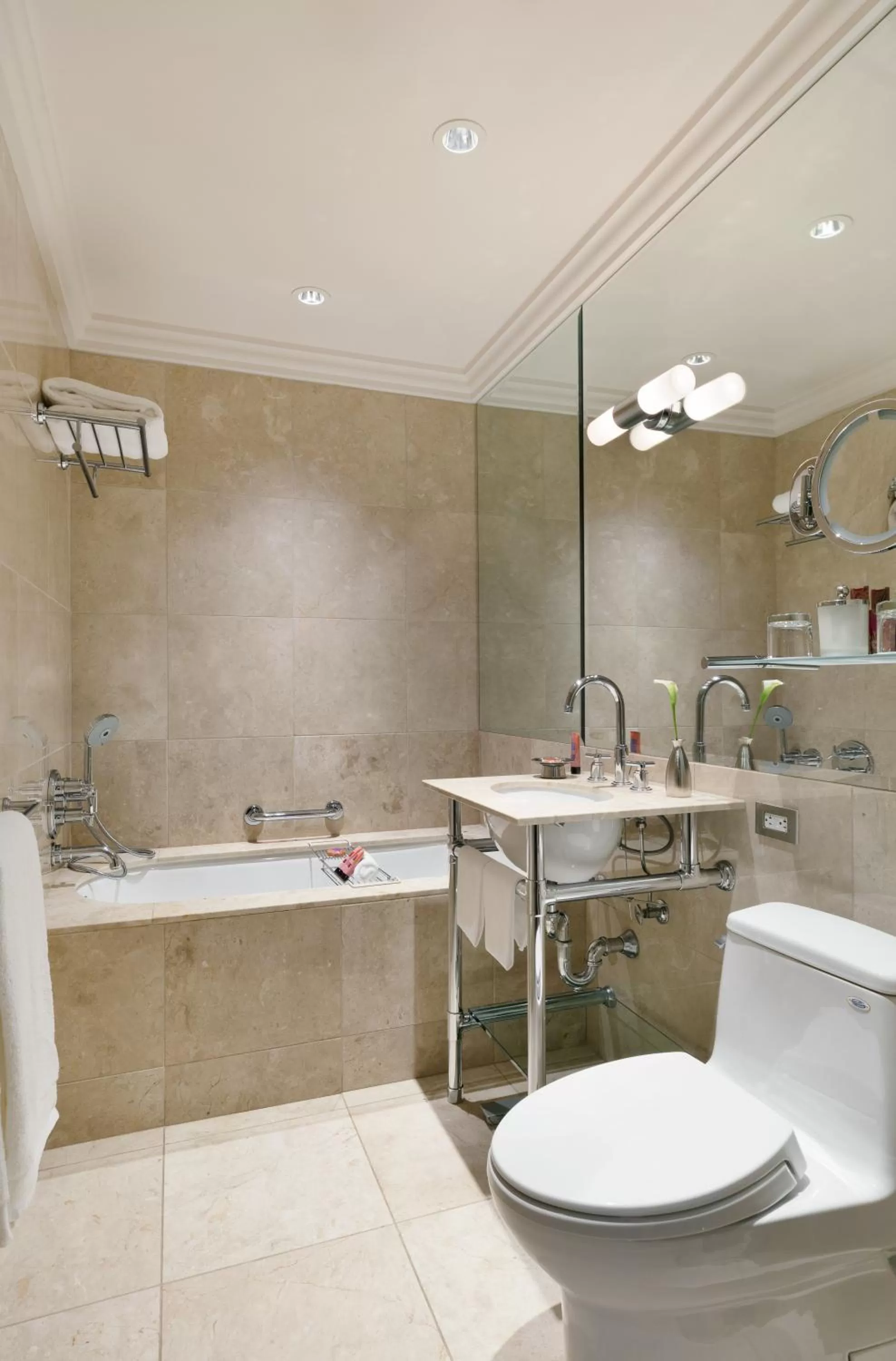 Bathroom in The Pierre, A Taj Hotel, New York