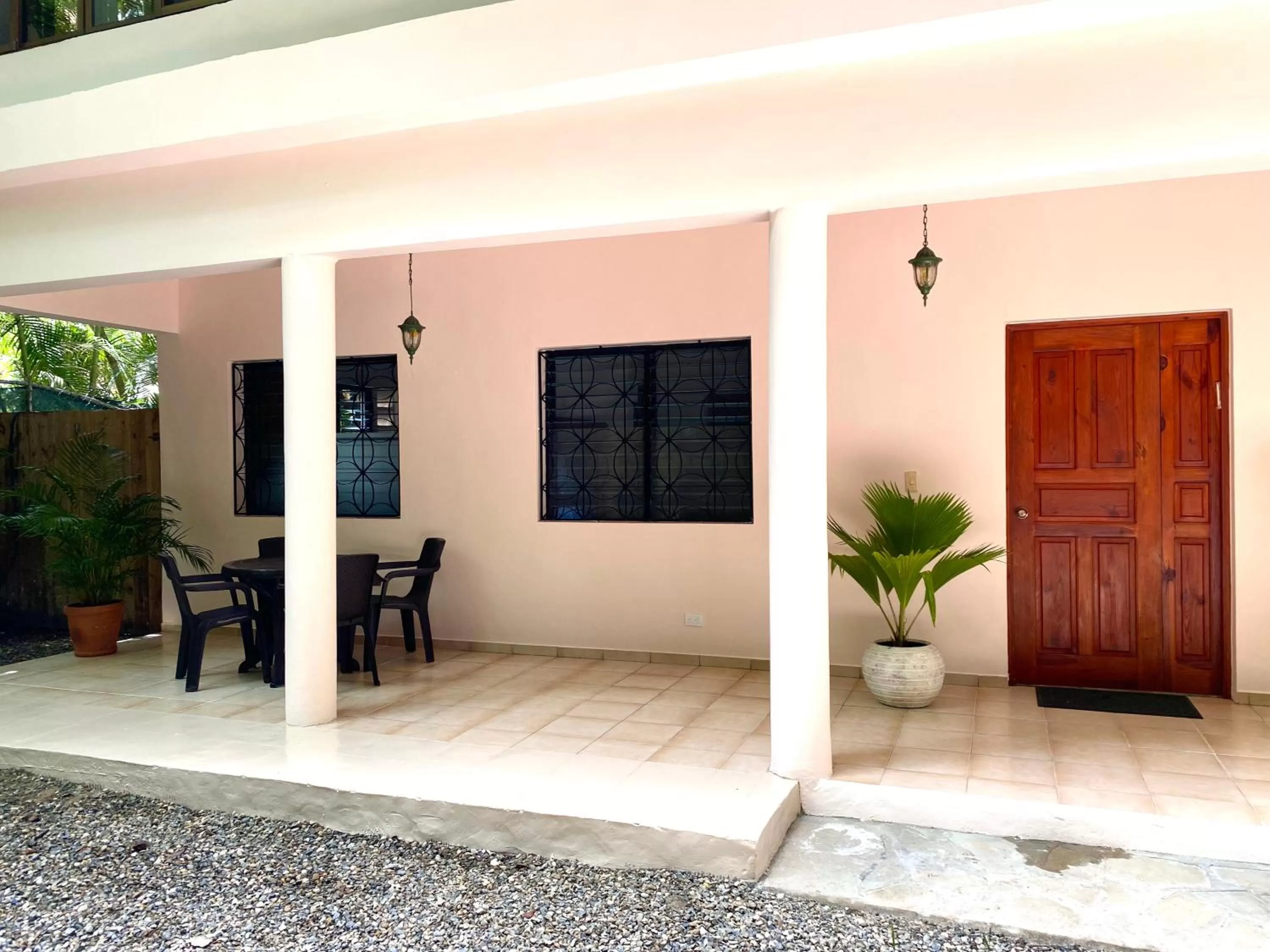 Patio in Hotel Alegria