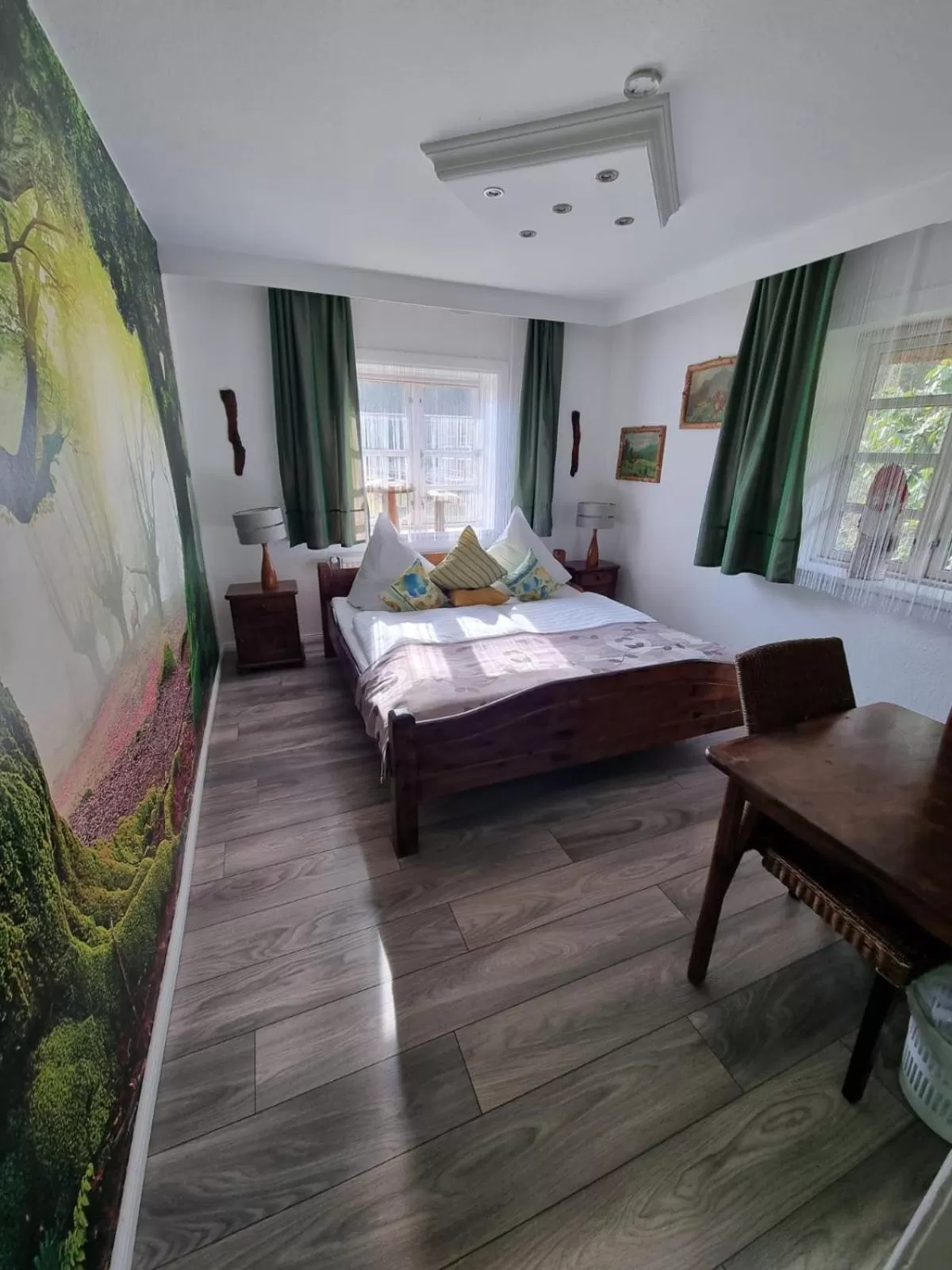 Bedroom, Bed in Forsthaus-Ferienhotel am Dobrock