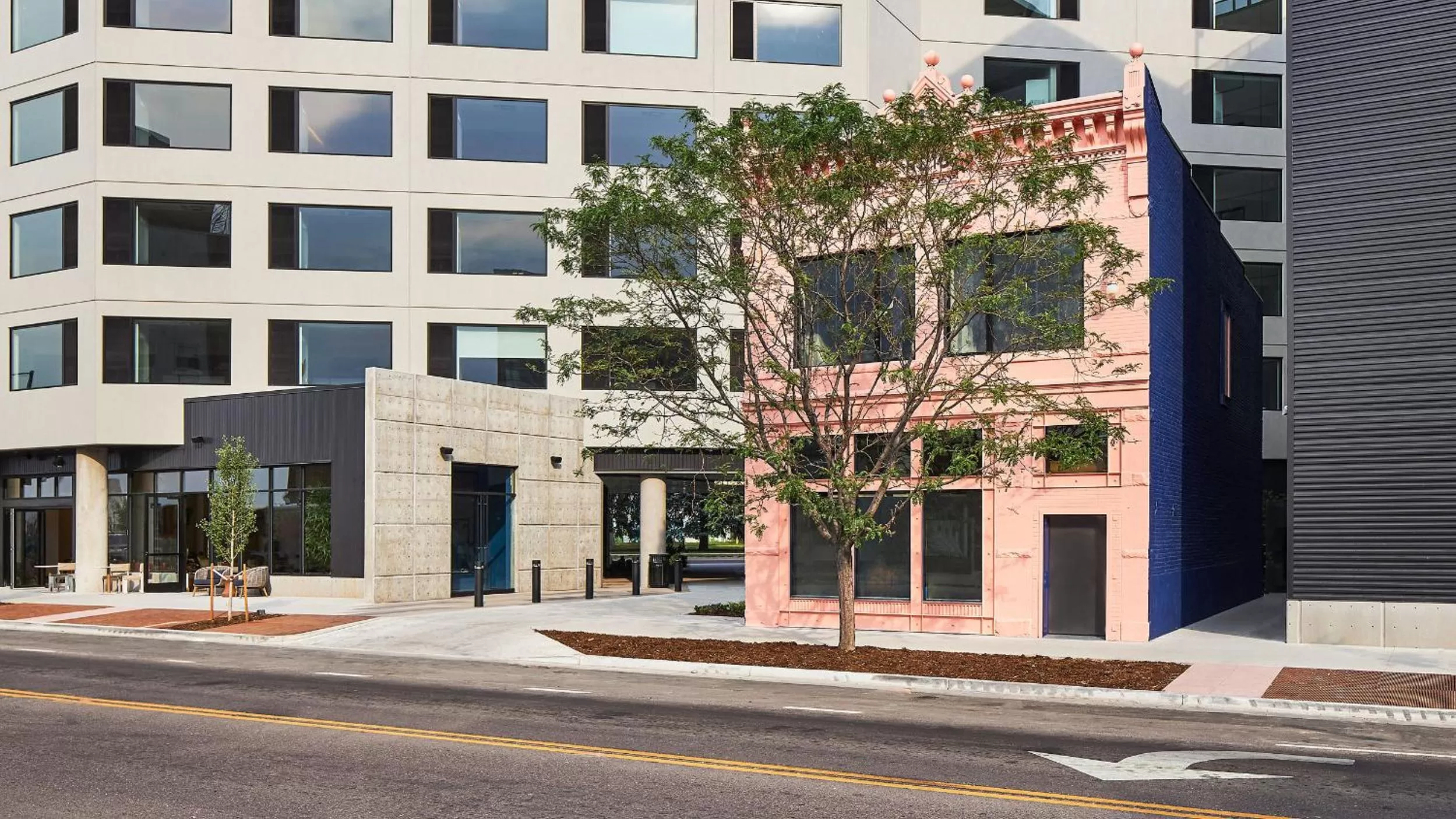 Property building in Catbird Hotel