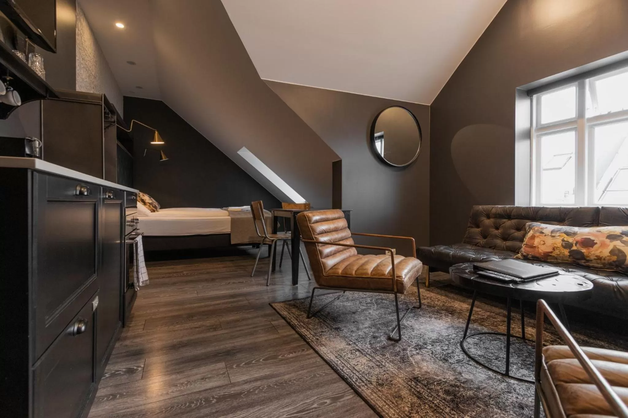 Bed in Vintage Apartment Hotel