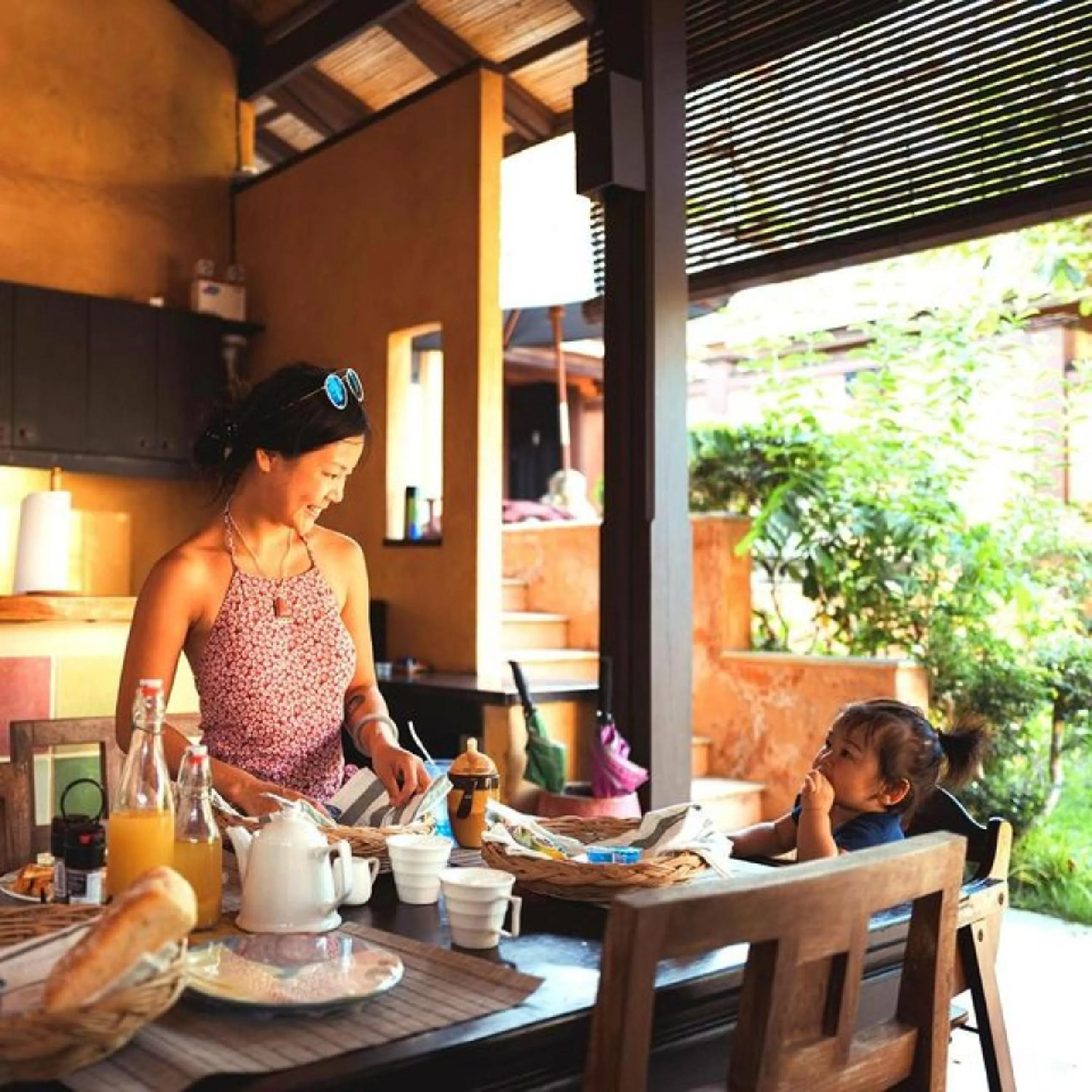 Breakfast in Alanta Pool Villa