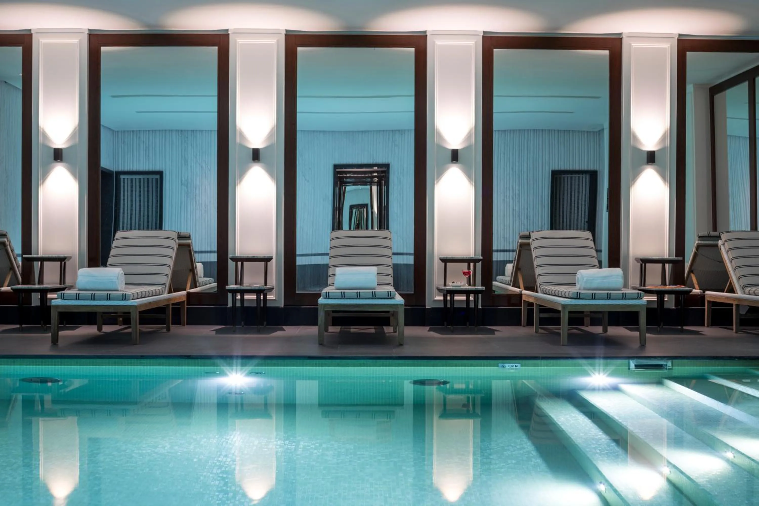 Swimming pool in J.K. Place Paris