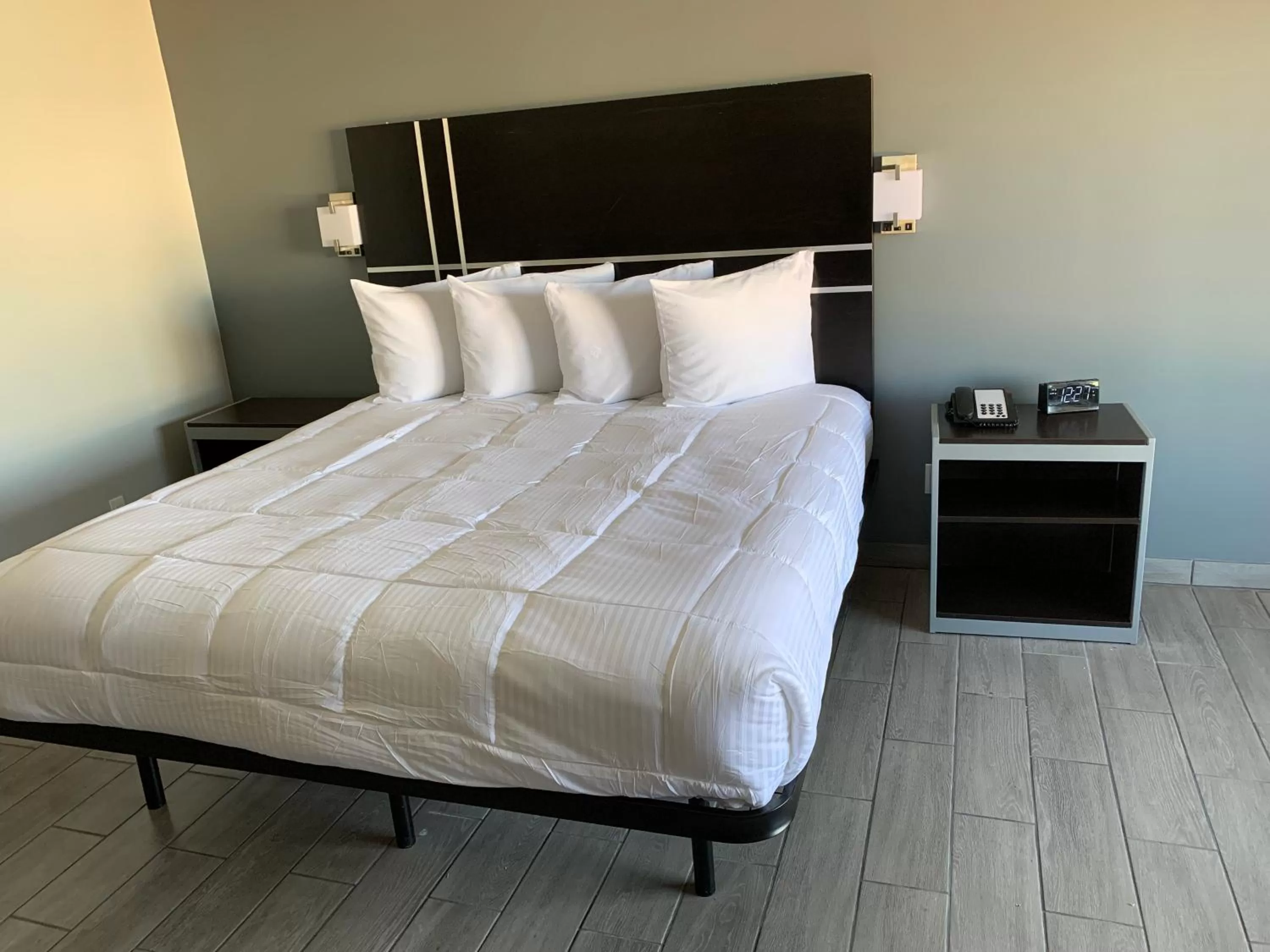 Bed in South Padre Island Lodge