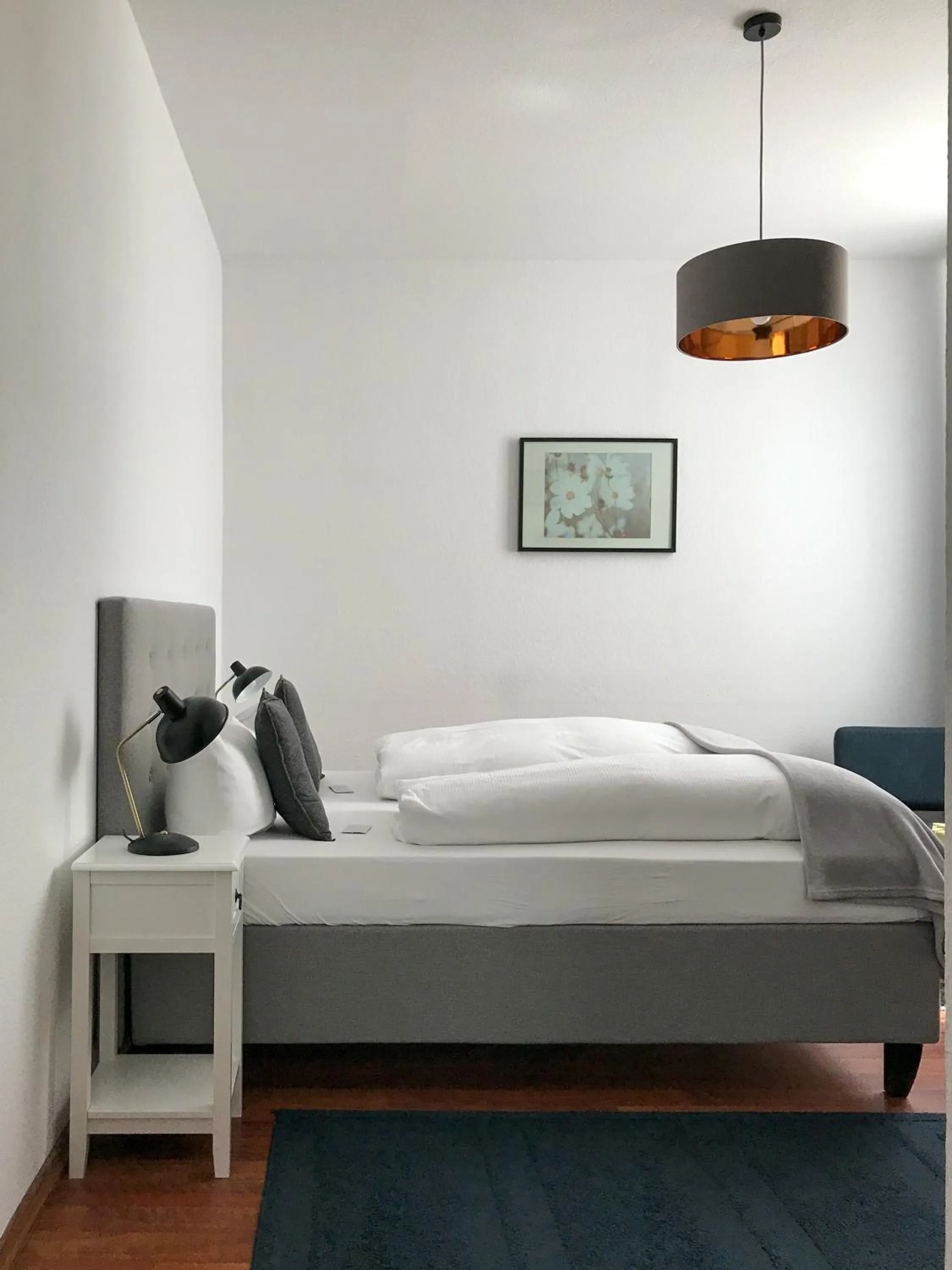 Bed in Hotel Lindenufer