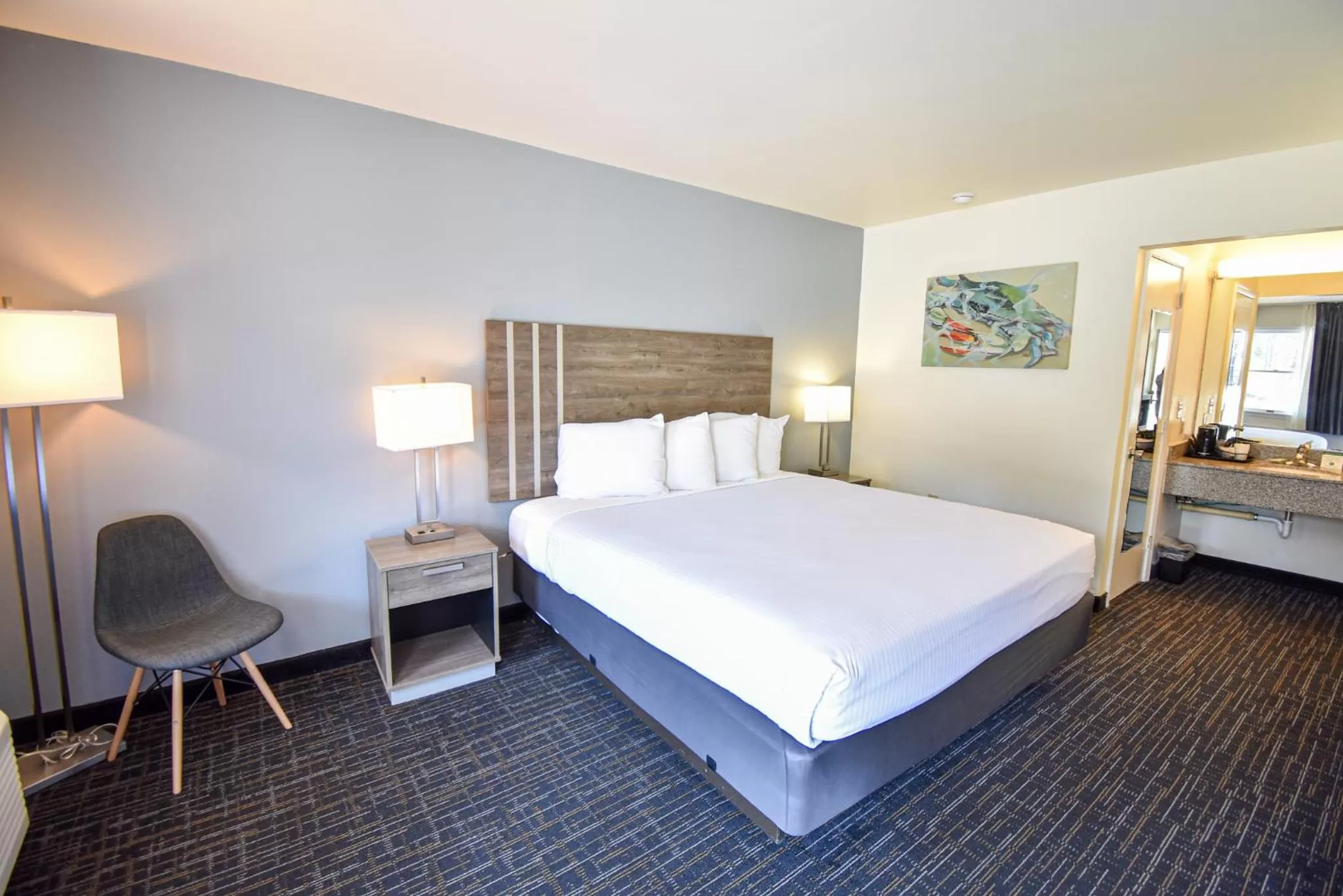 Bed in St. Michaels Inn