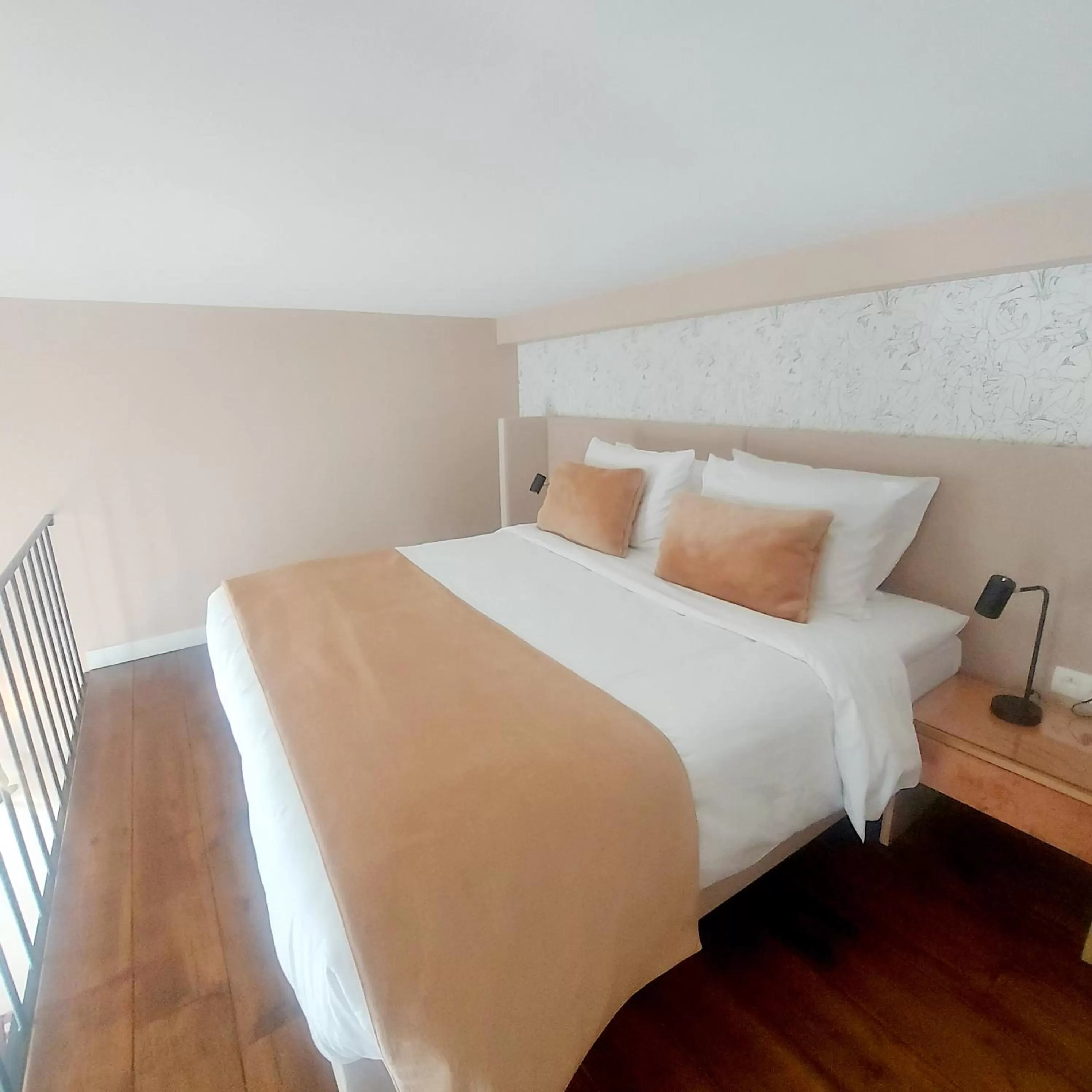 Bed in Hotel 'T Sandt