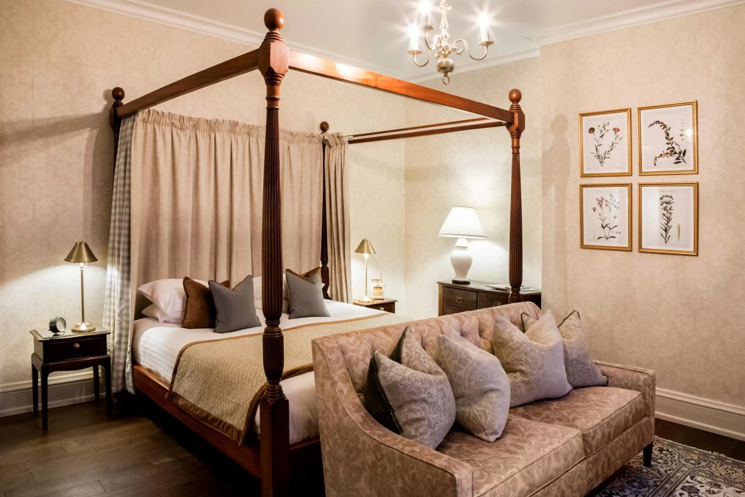 Bed in Eastwell Manor, Champneys Hotel & Spa