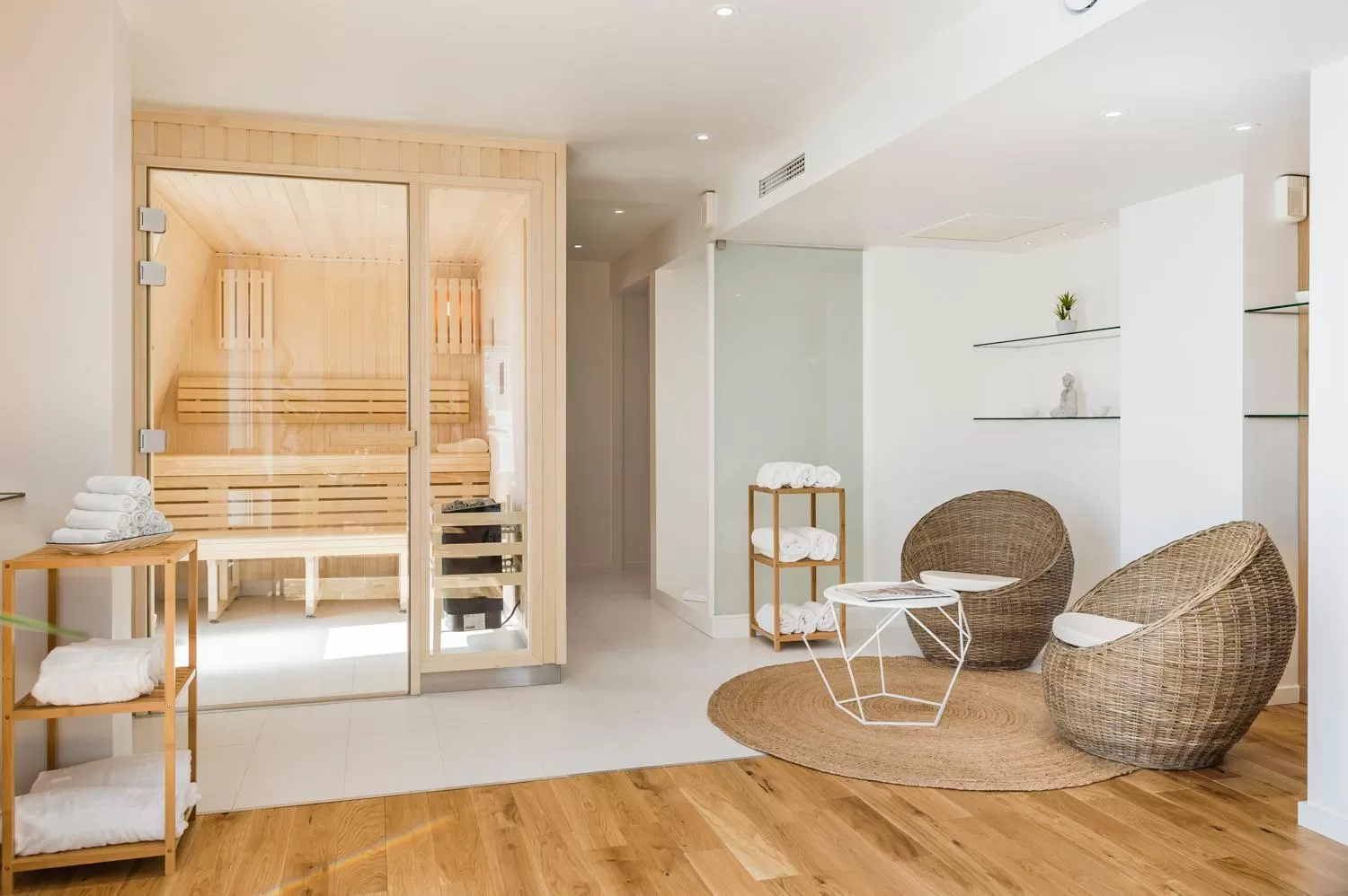 Sauna in Seeko'o Hotel Bordeaux