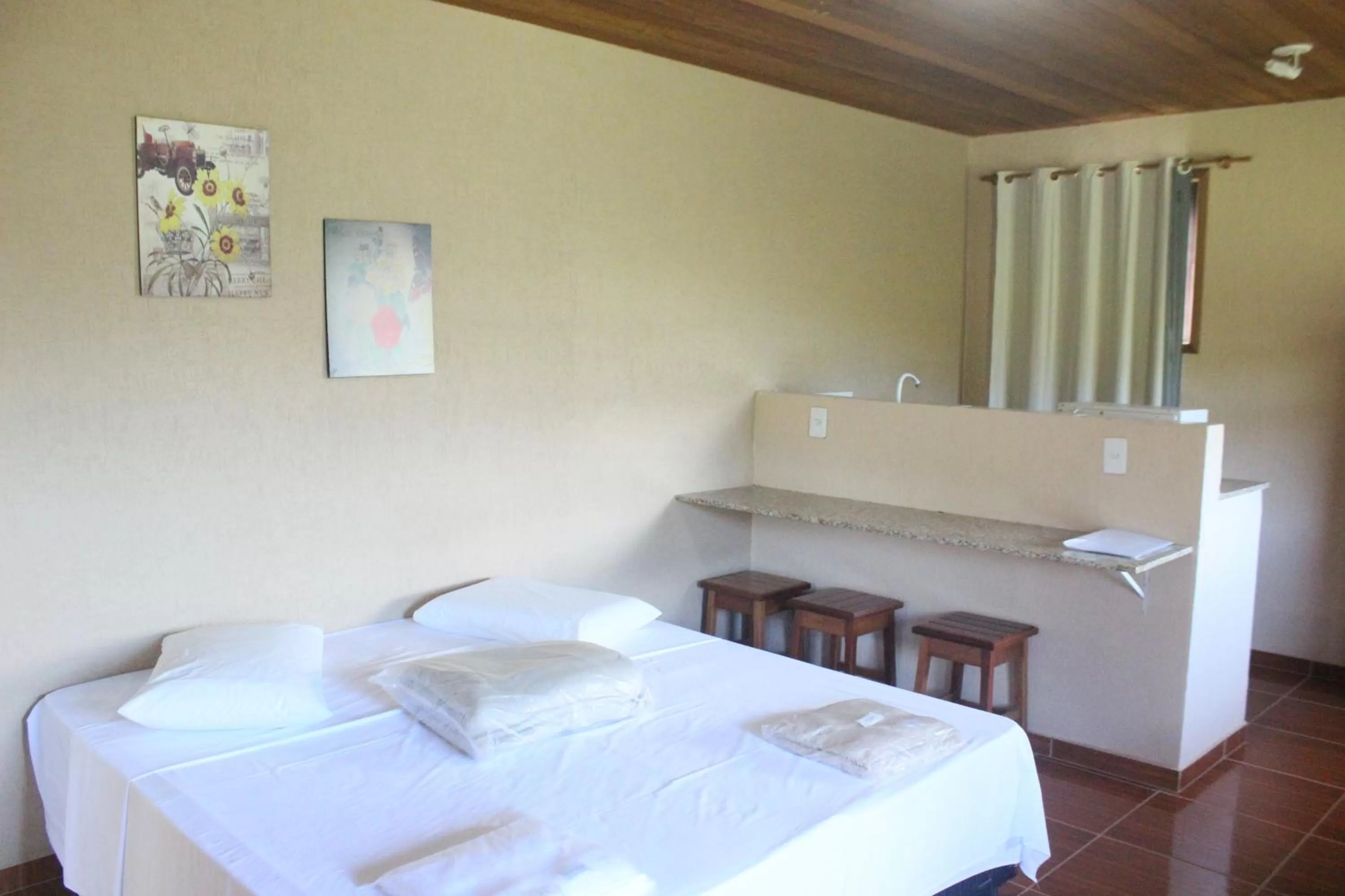 Photo of the whole room, Bed in Pousada R.N.C. Nosso Paraíso