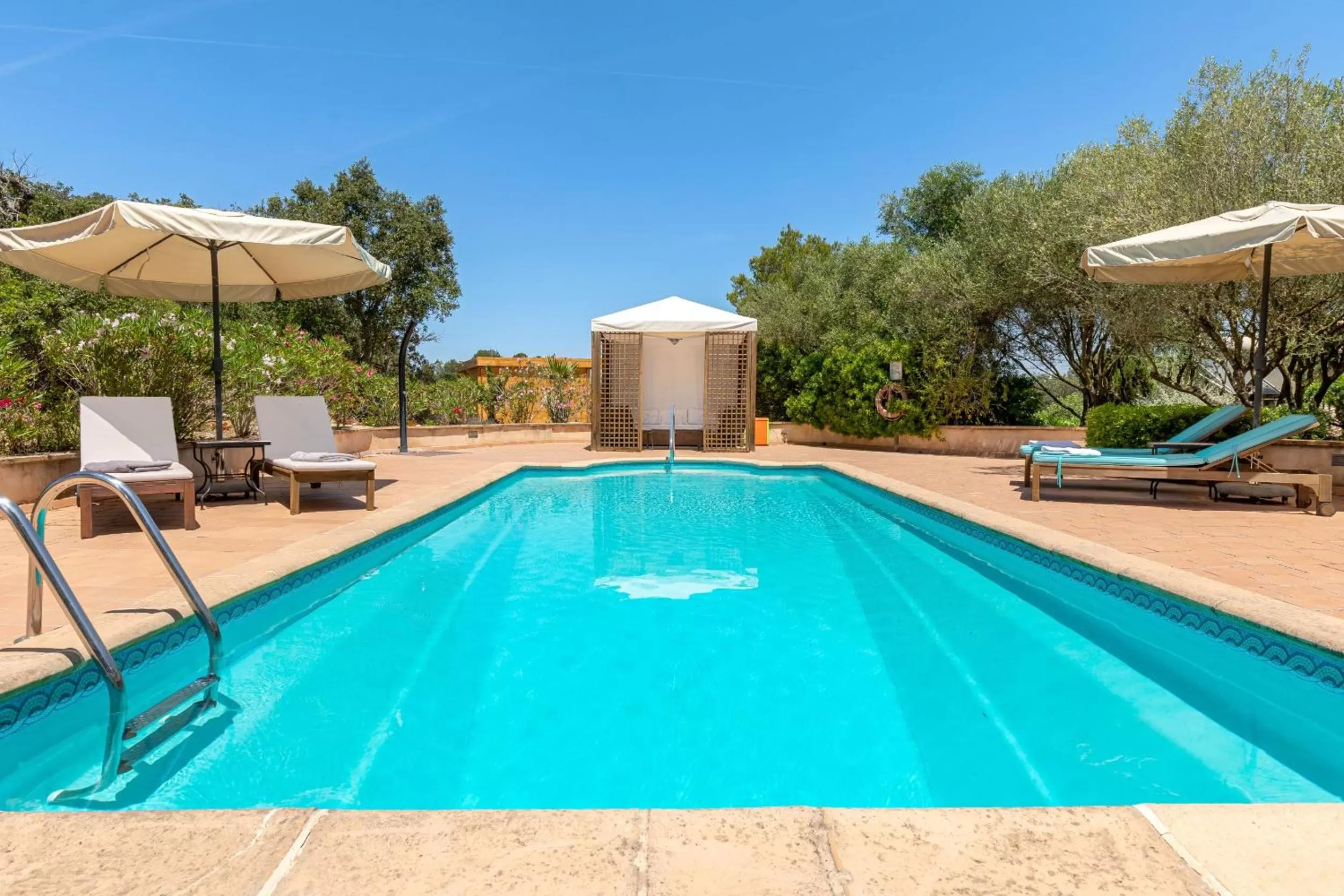Swimming pool in Finca Son Jorbo - Adults only