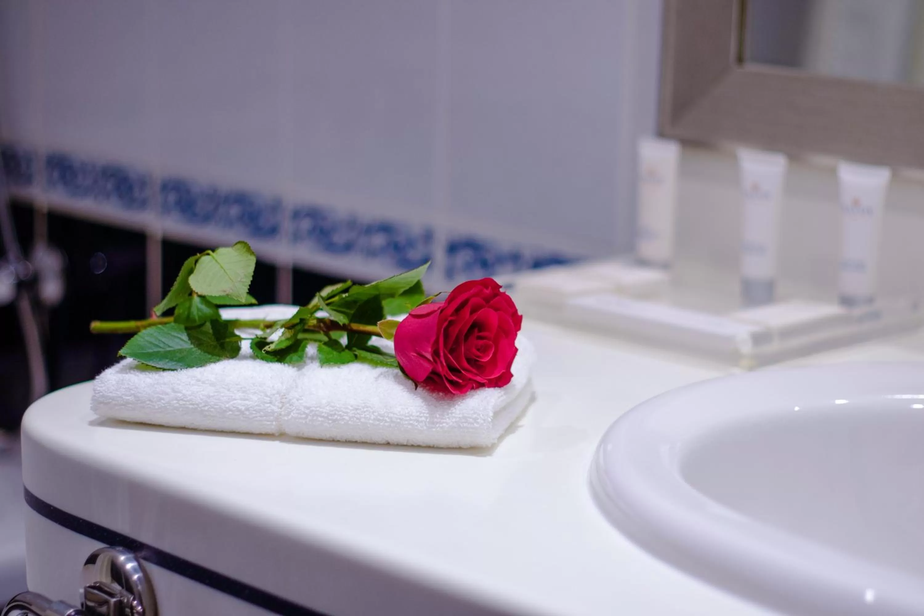 Shower in Savoy Central Hotel Apartments