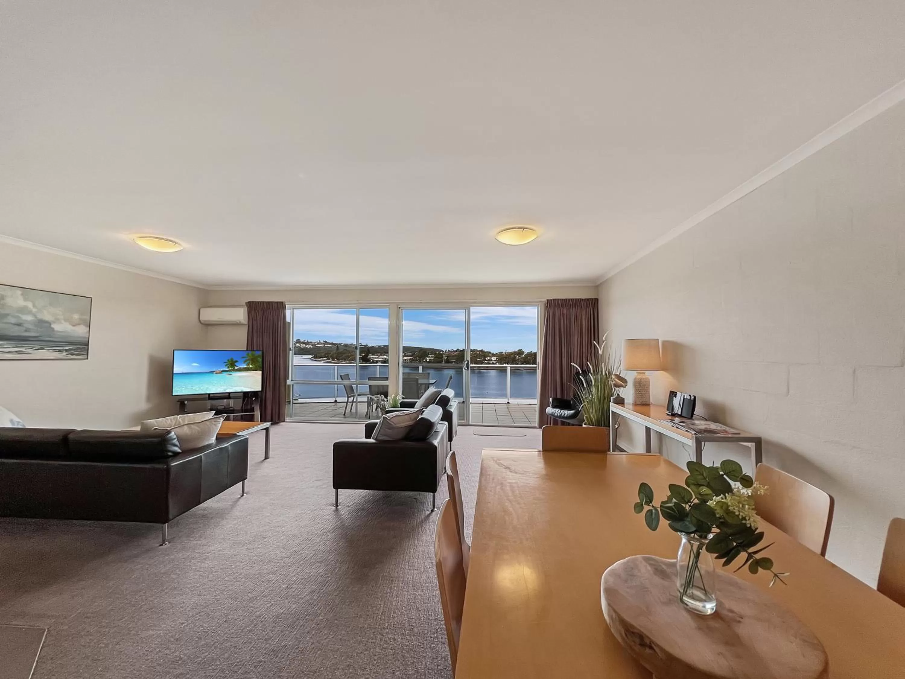 Living room in Albacore Apartments