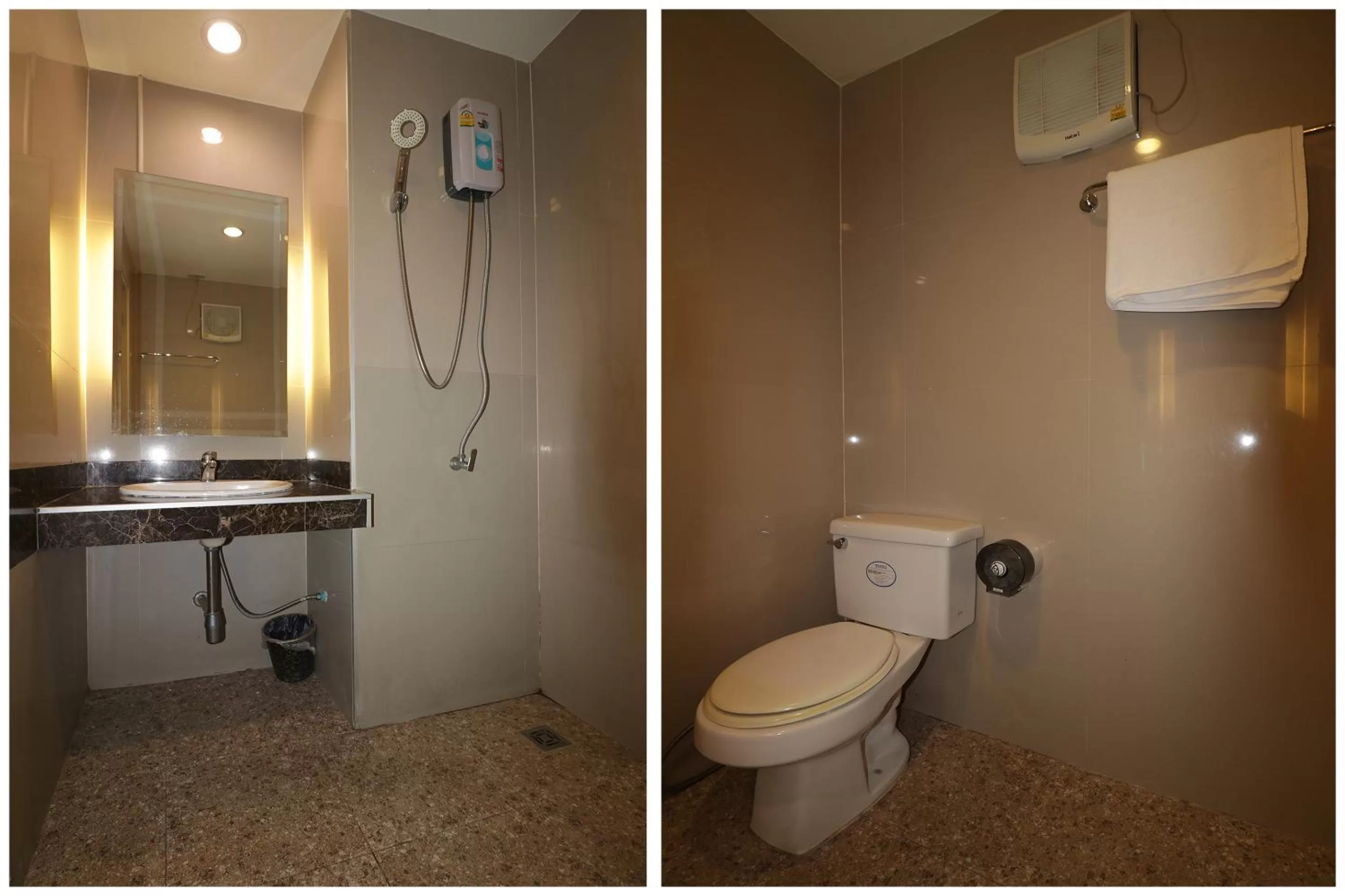 Bathroom in KKinn South Pattaya