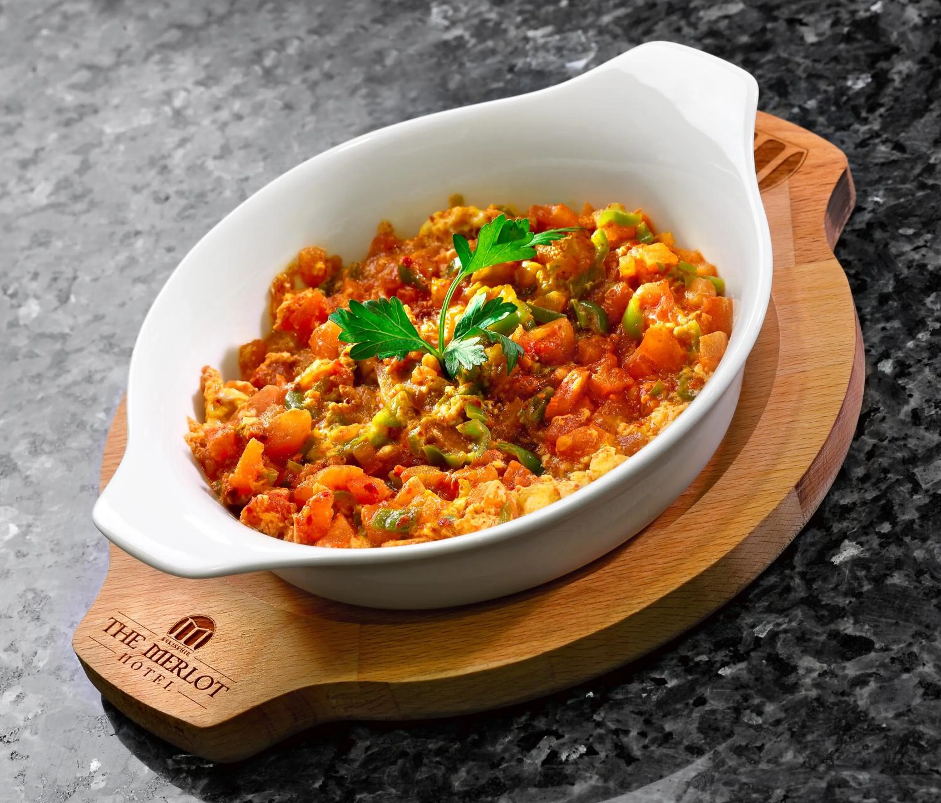 Food close-up in The Merlot Hotel Eskisehir