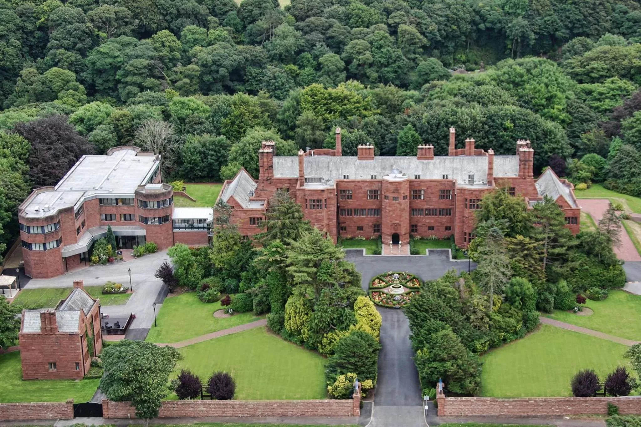 Bird's eye view in Abbey House Hotel
