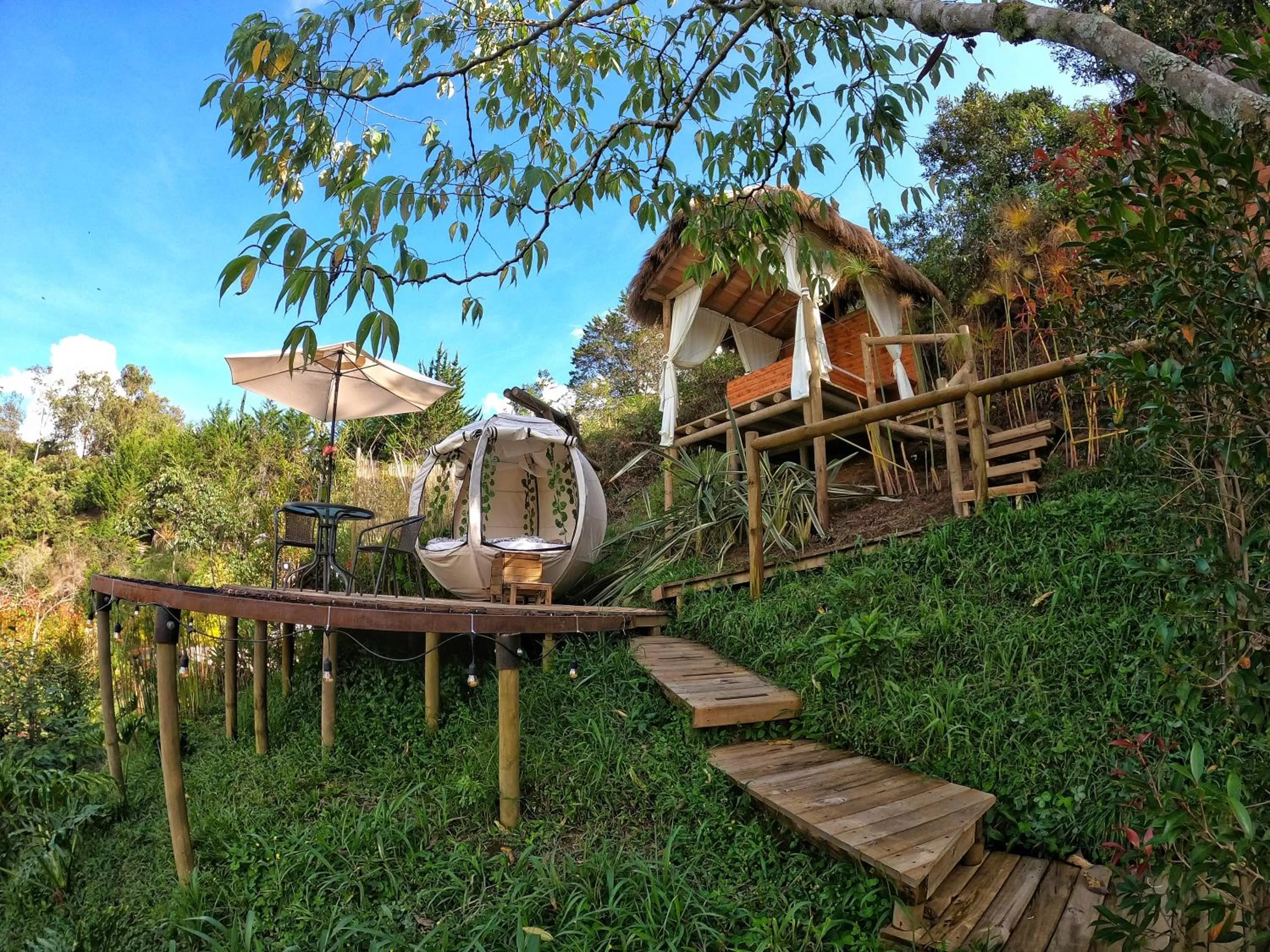 Natural landscape in Levit Glamping - Hotel Guatapé Peñol