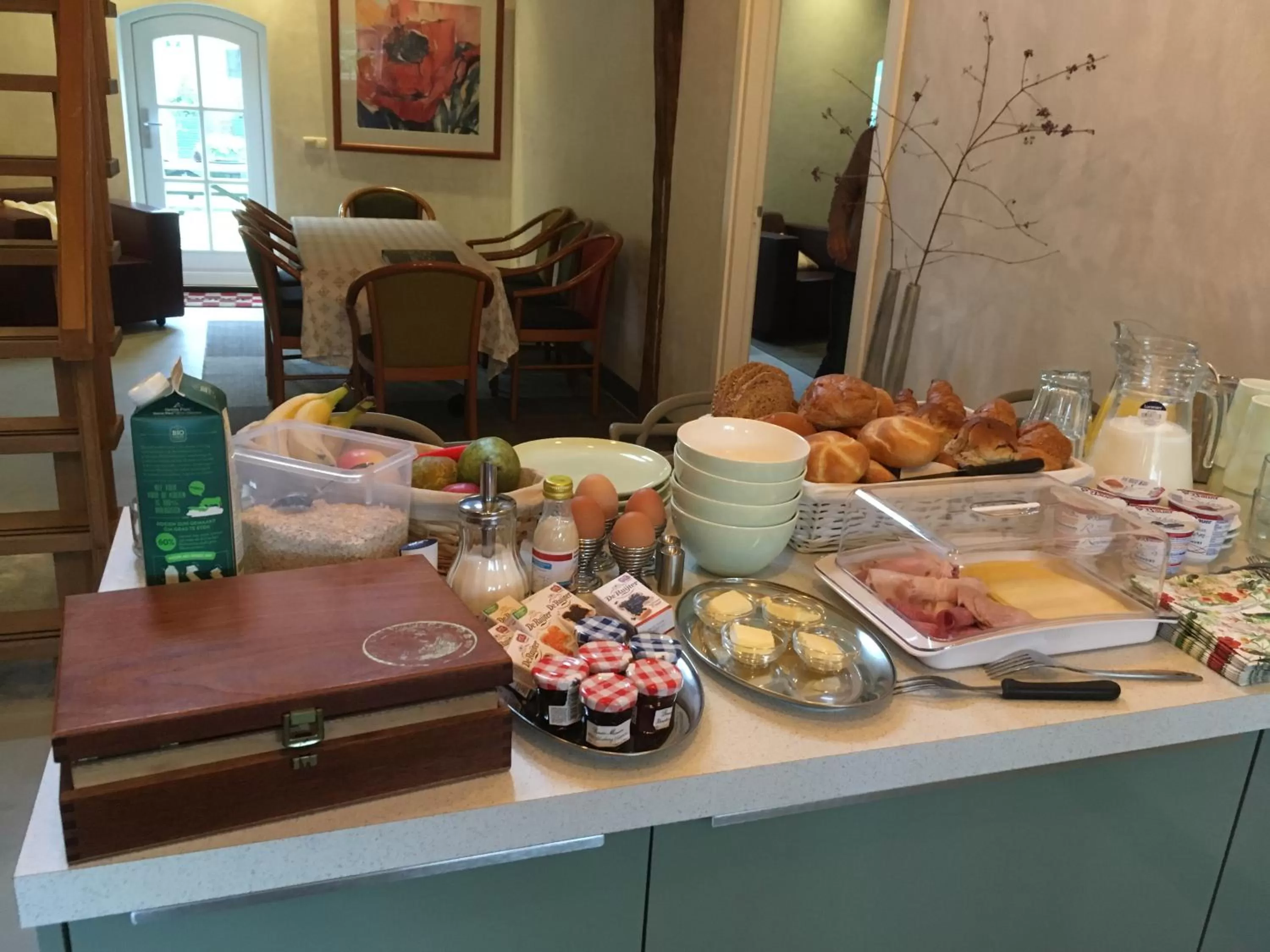 Buffet breakfast in B&B bij Bedaf