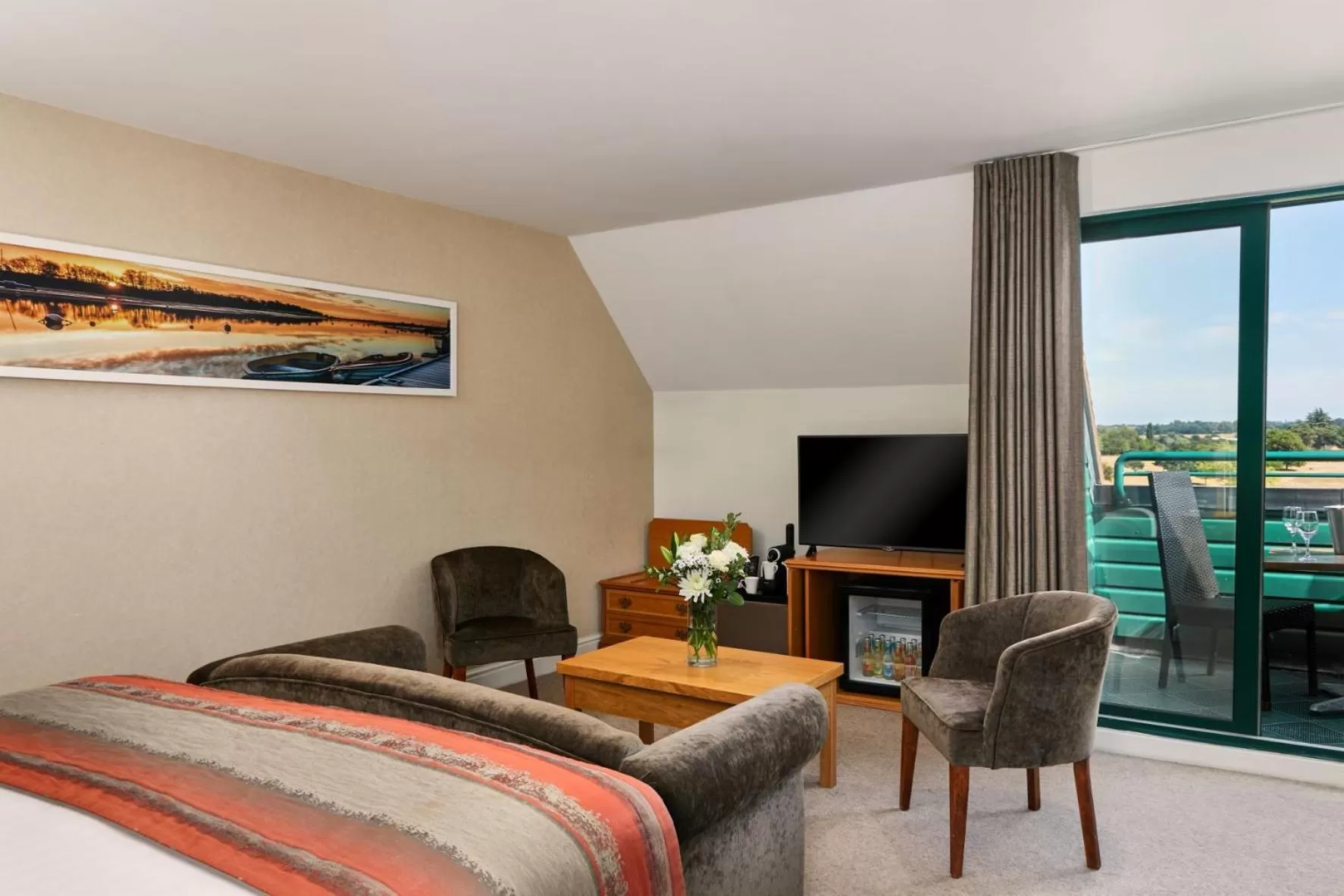 Bedroom, Bed in Ufford Park Resort