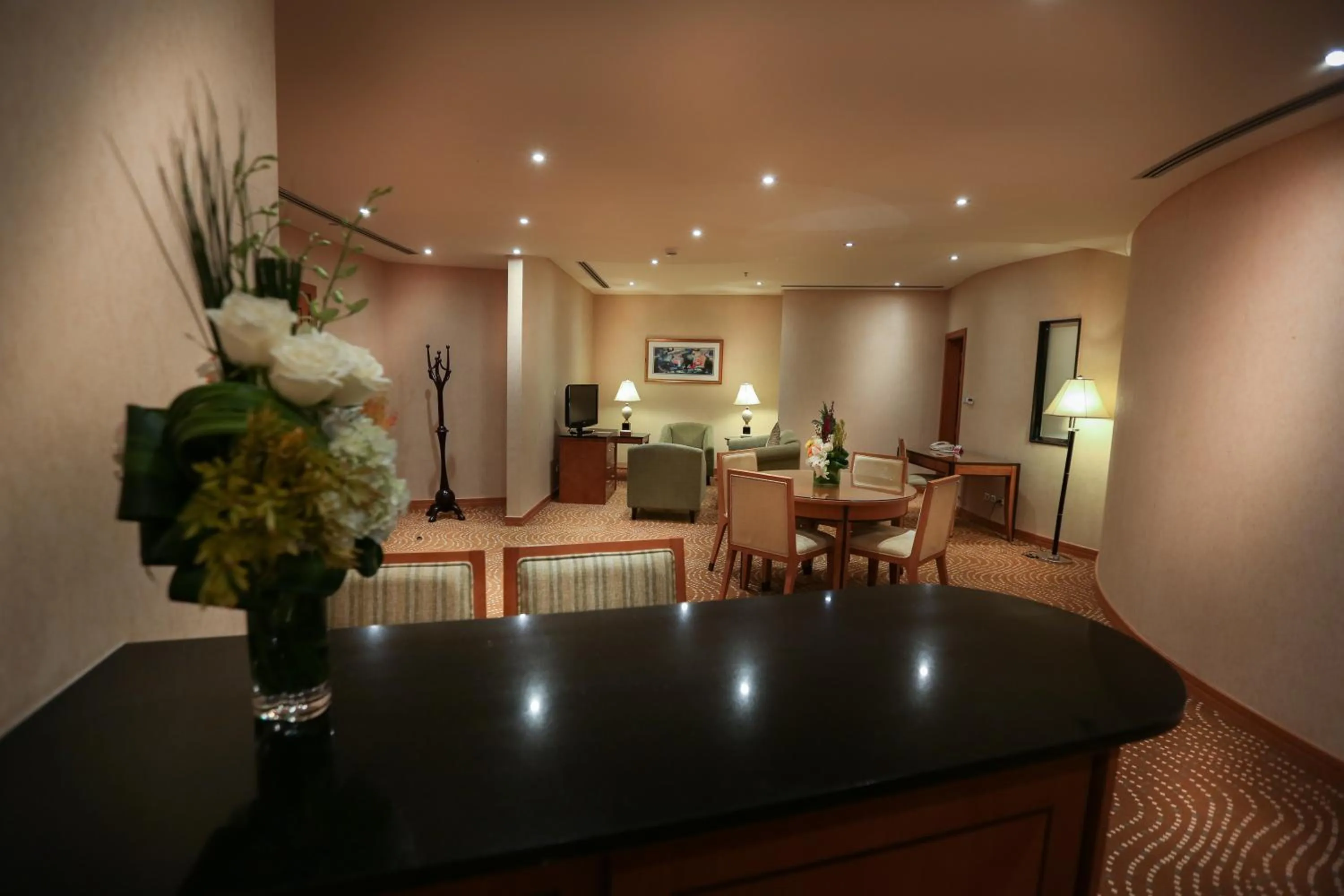 Living room in Eastyard Khobar Hotel - Formerly Ramada by Wyndham Khobar