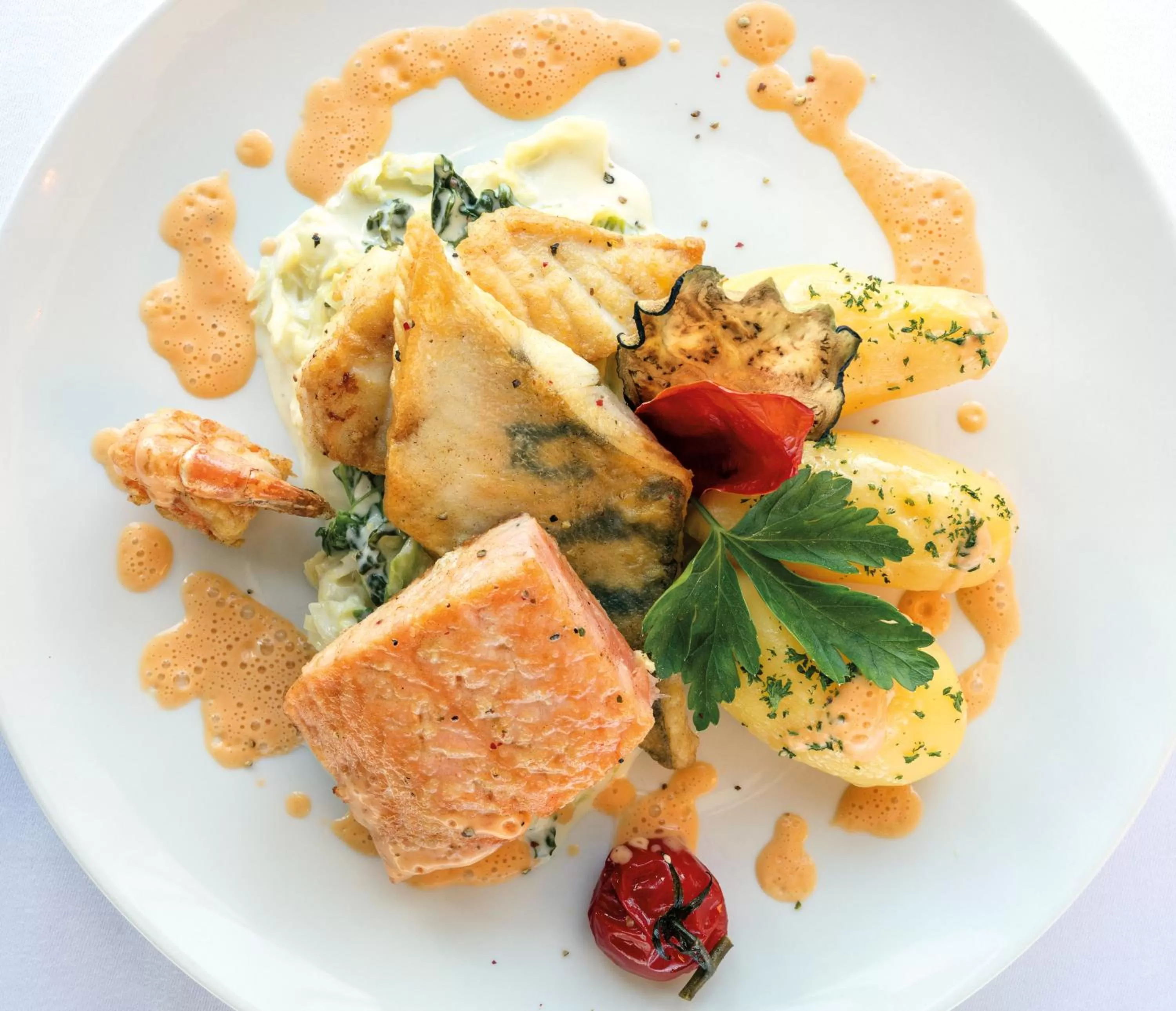 Food close-up in Villa Salve