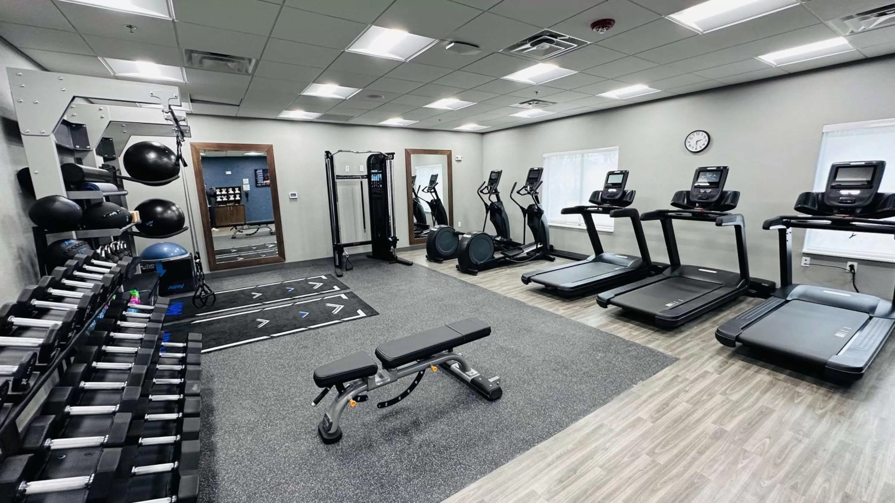 Fitness centre/facilities in Hampton Inn & Suites Weatherford, Tx